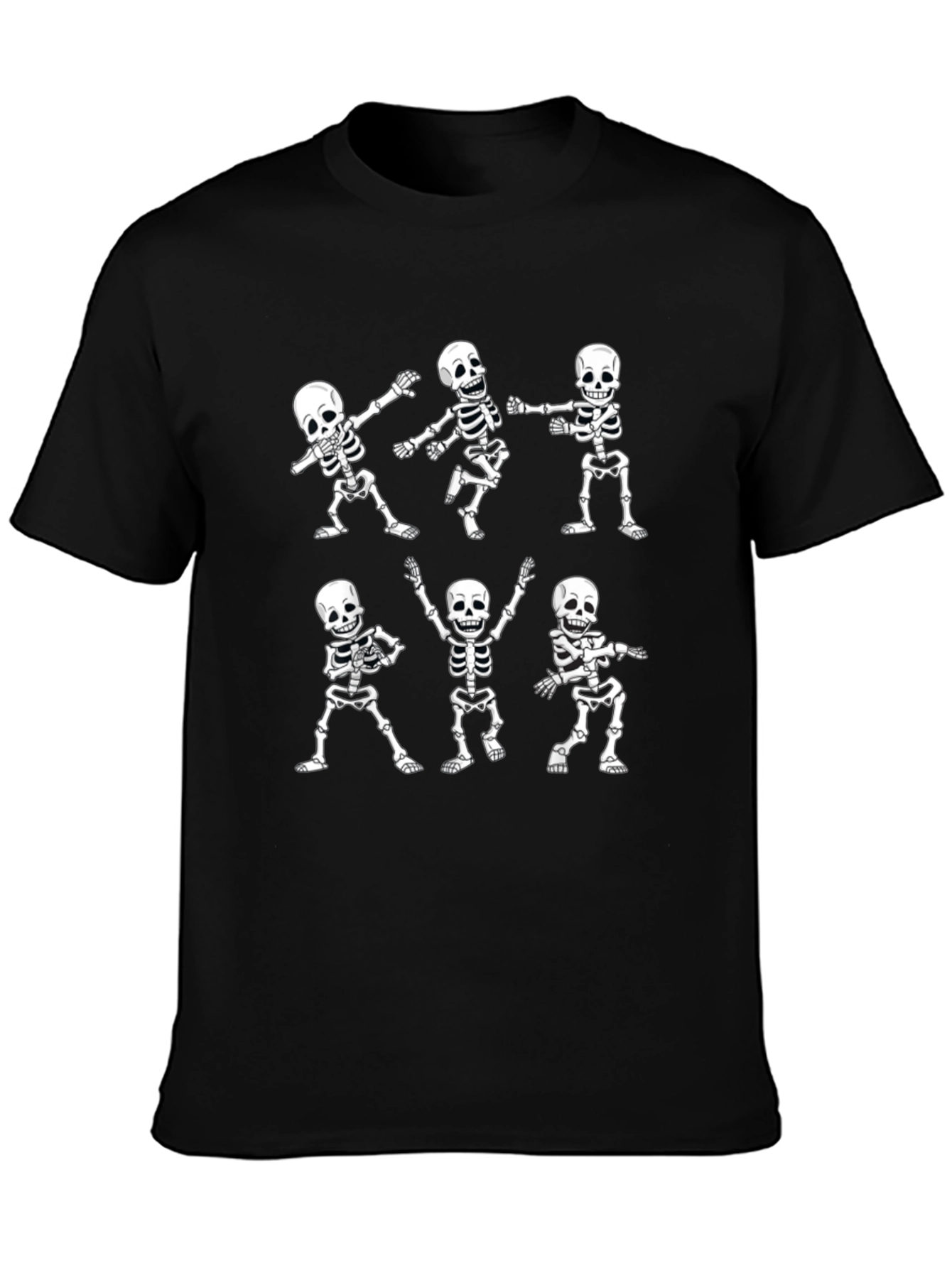 Dancing Skeletons Graphic T-Shirt