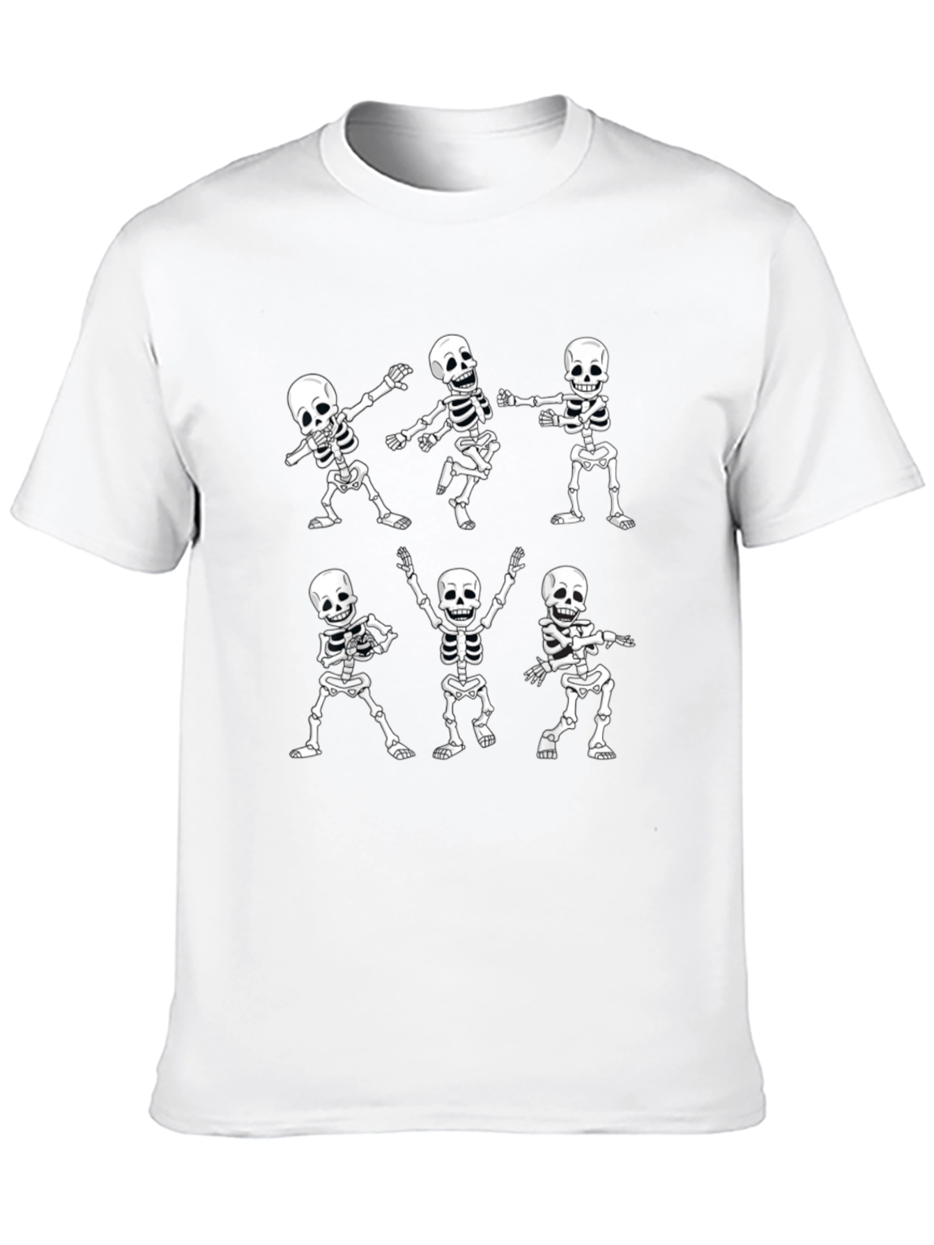 Dancing Skeletons Graphic T-Shirt