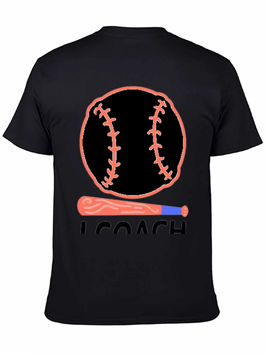 I Coach Baseball T-Shirt - Perfect for Coaches!