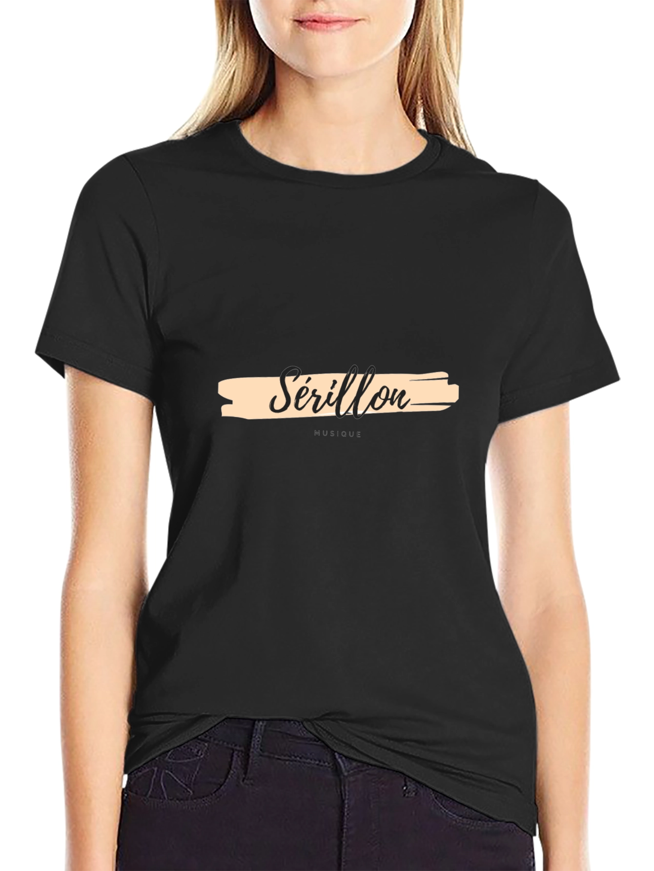 Serillon Black T-Shirt