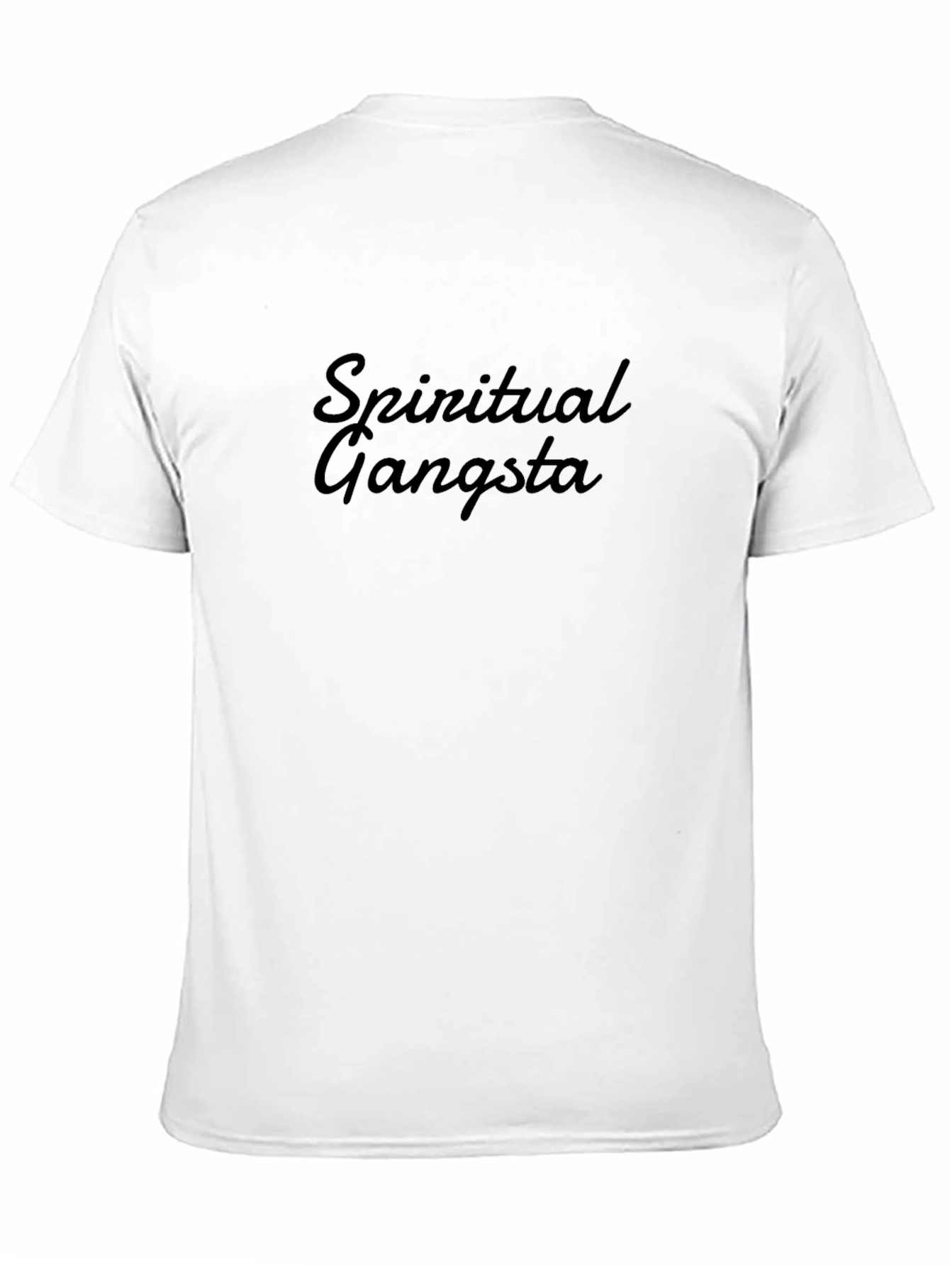 Spiritual Gangsta Graphic Tee - Black Unisex Shirt
