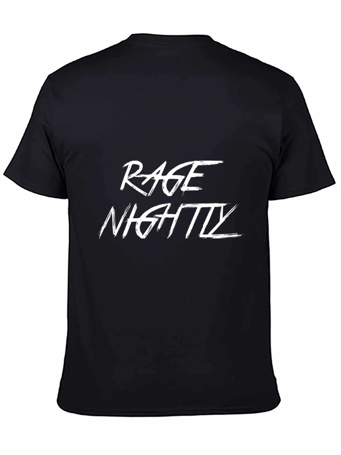 Rage Nightly Black Graphic Tee