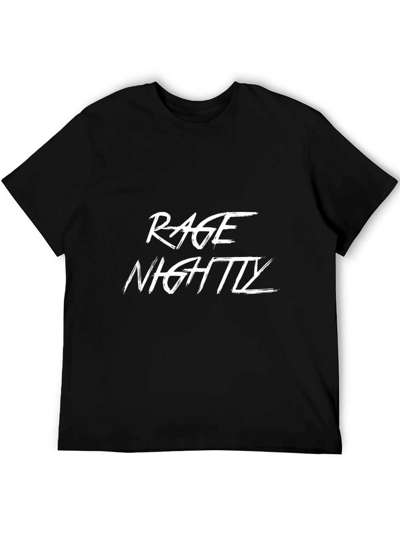Rage Nightly Black Graphic Tee
