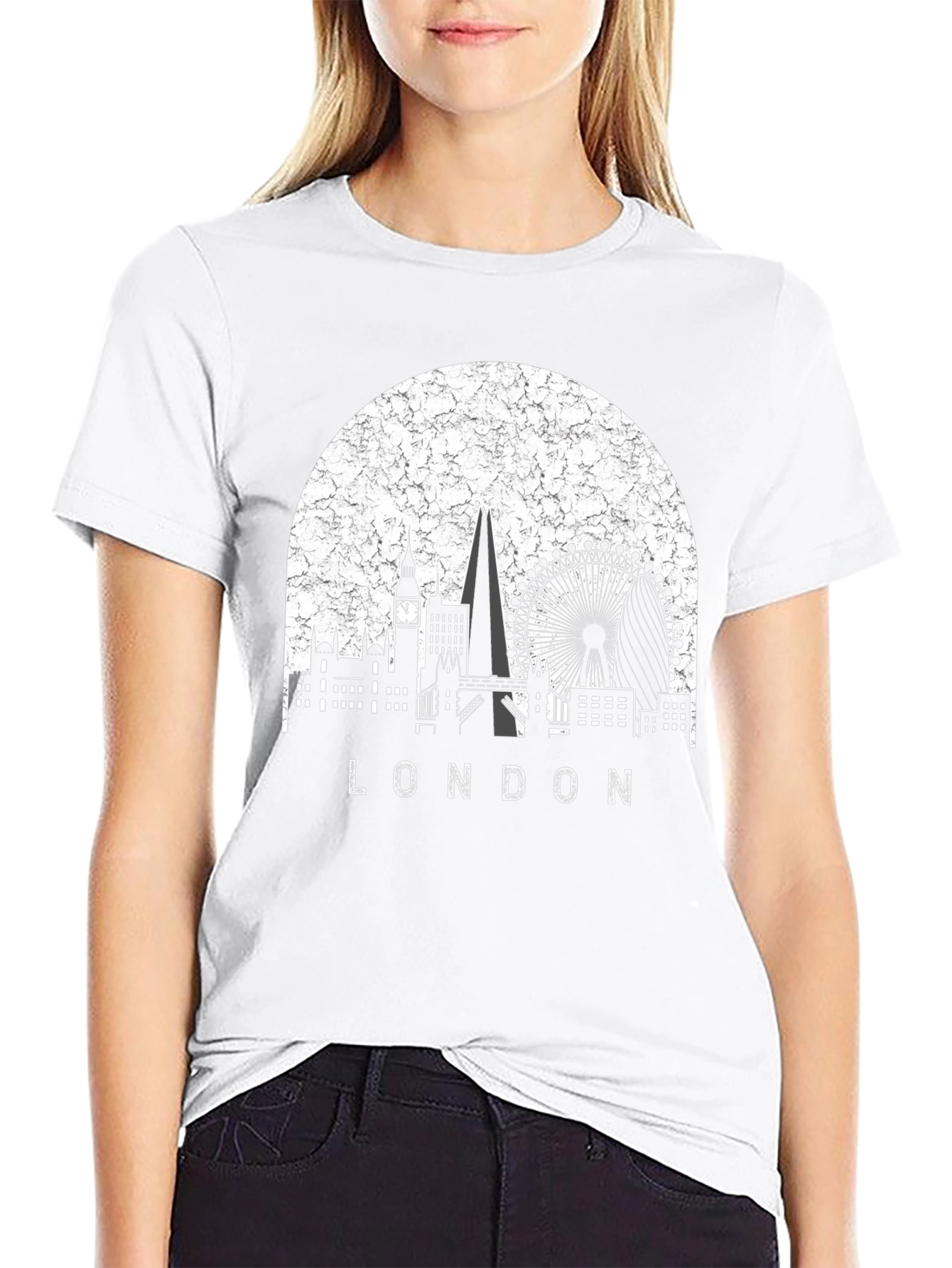 London Skyline Graphic T-Shirt
