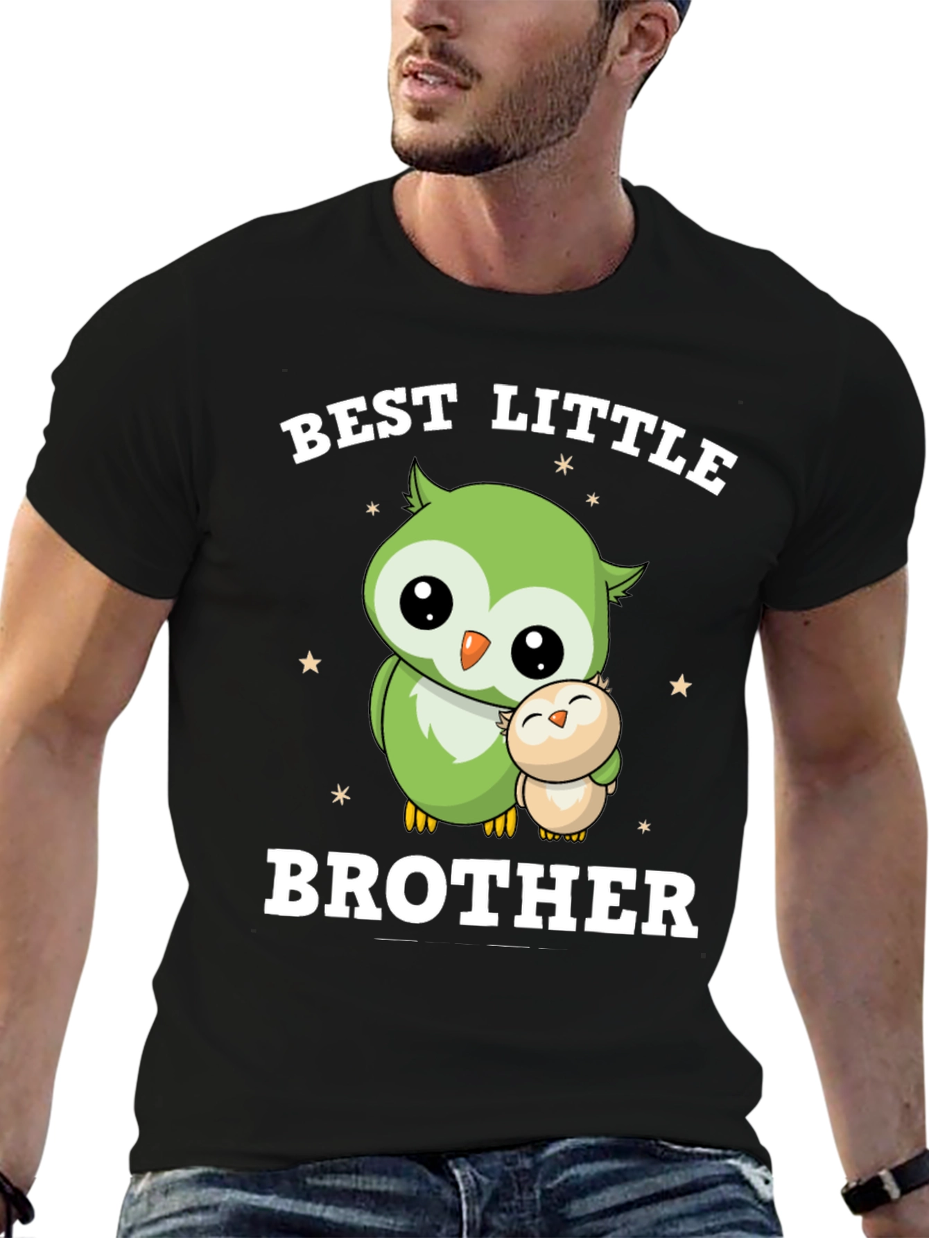 Best Little Brother Owl T-Shirt