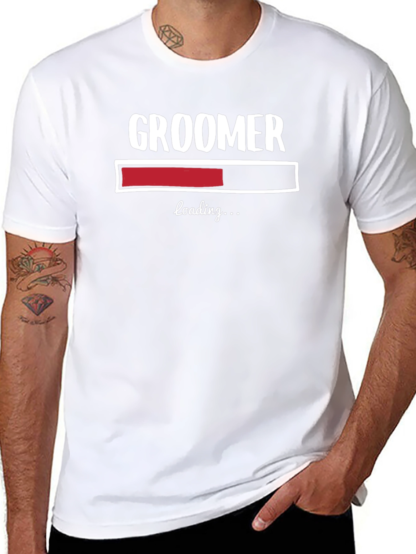 Groomer Loading Funny T-Shirt