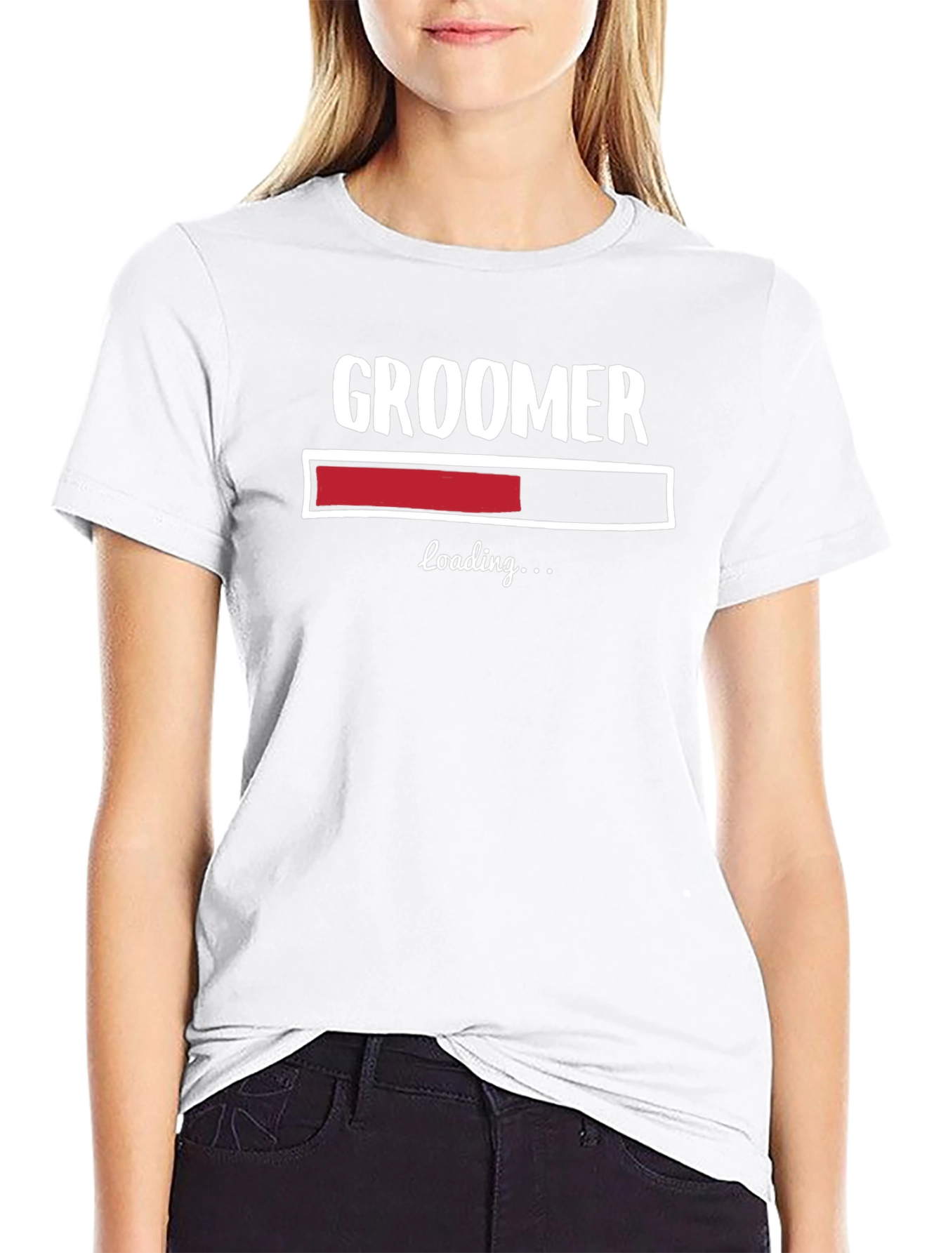 Groomer Loading Funny T-Shirt