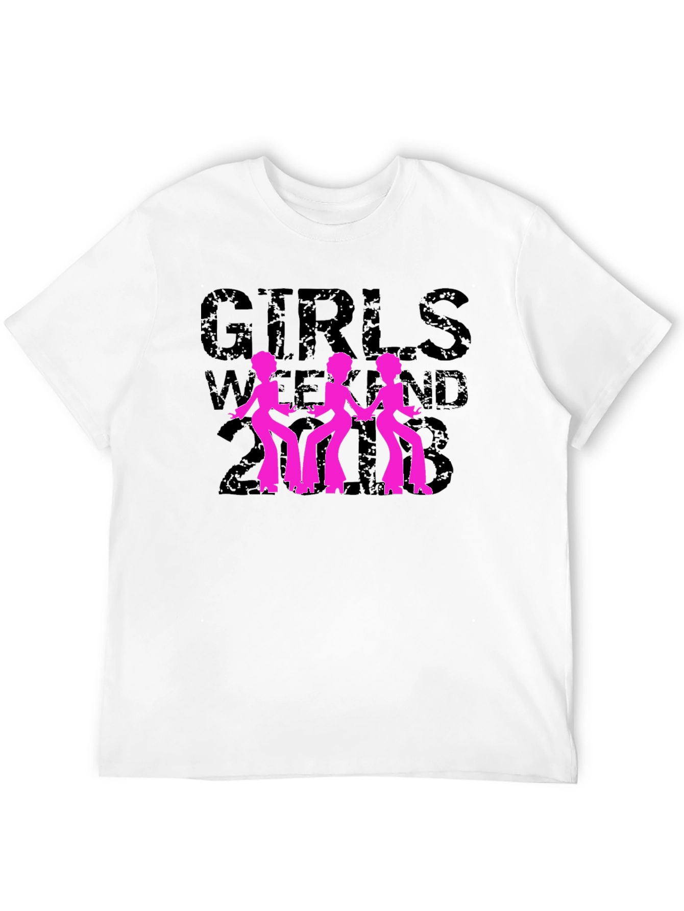 Girls Weekend 2018 Black Graphic T-Shirt