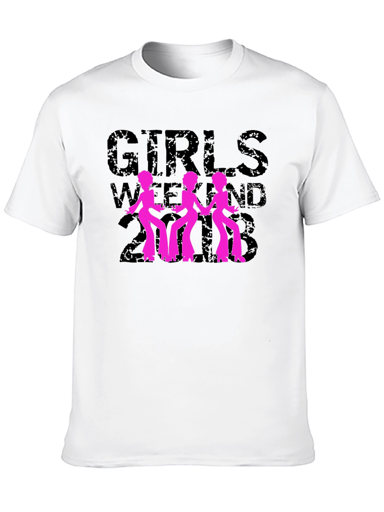 Girls Weekend 2018 Black Graphic T-Shirt