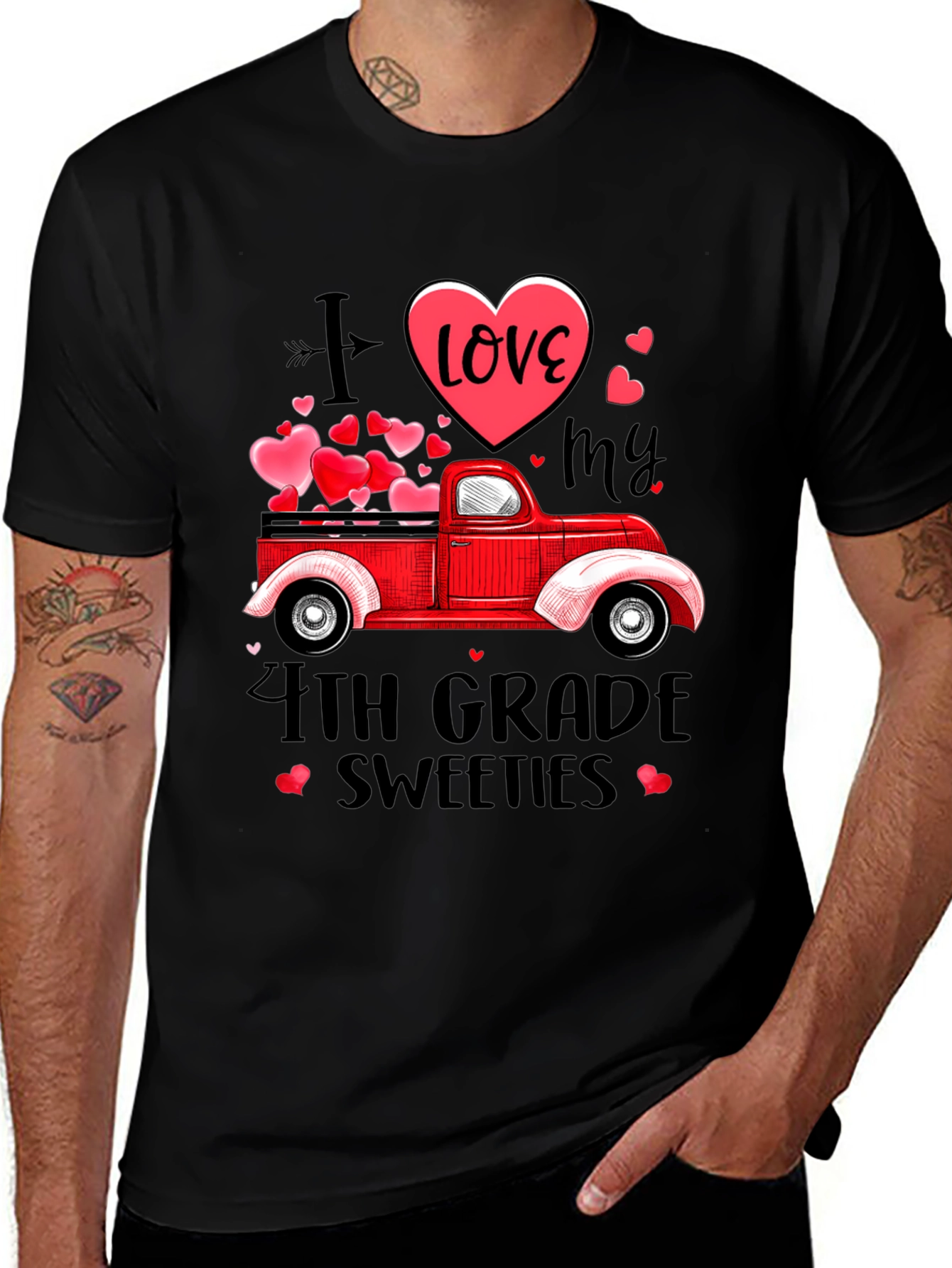 I Love My 4th Grade Sweeties T-Shirt