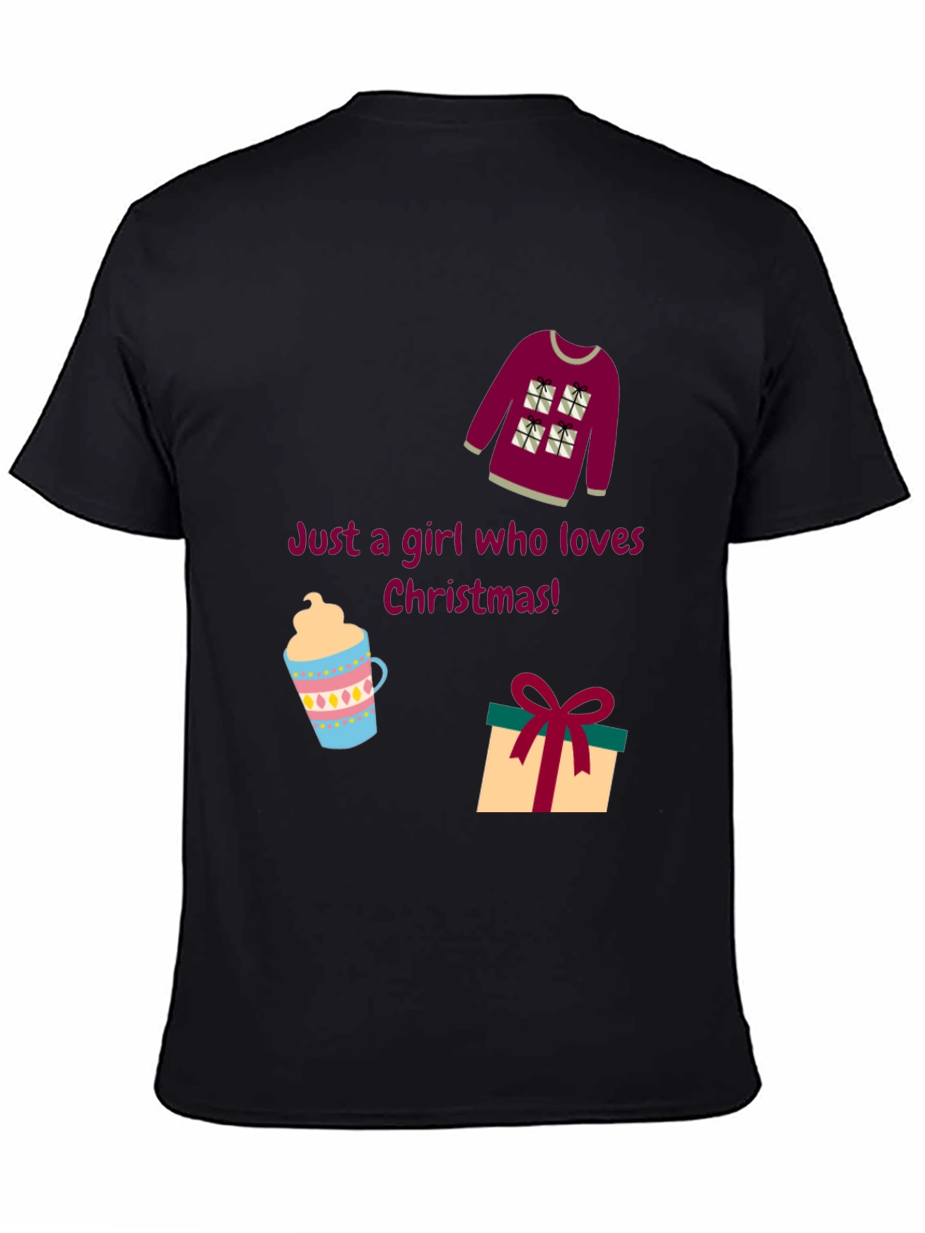 Christmas Lover Graphic Tee - Holiday Style