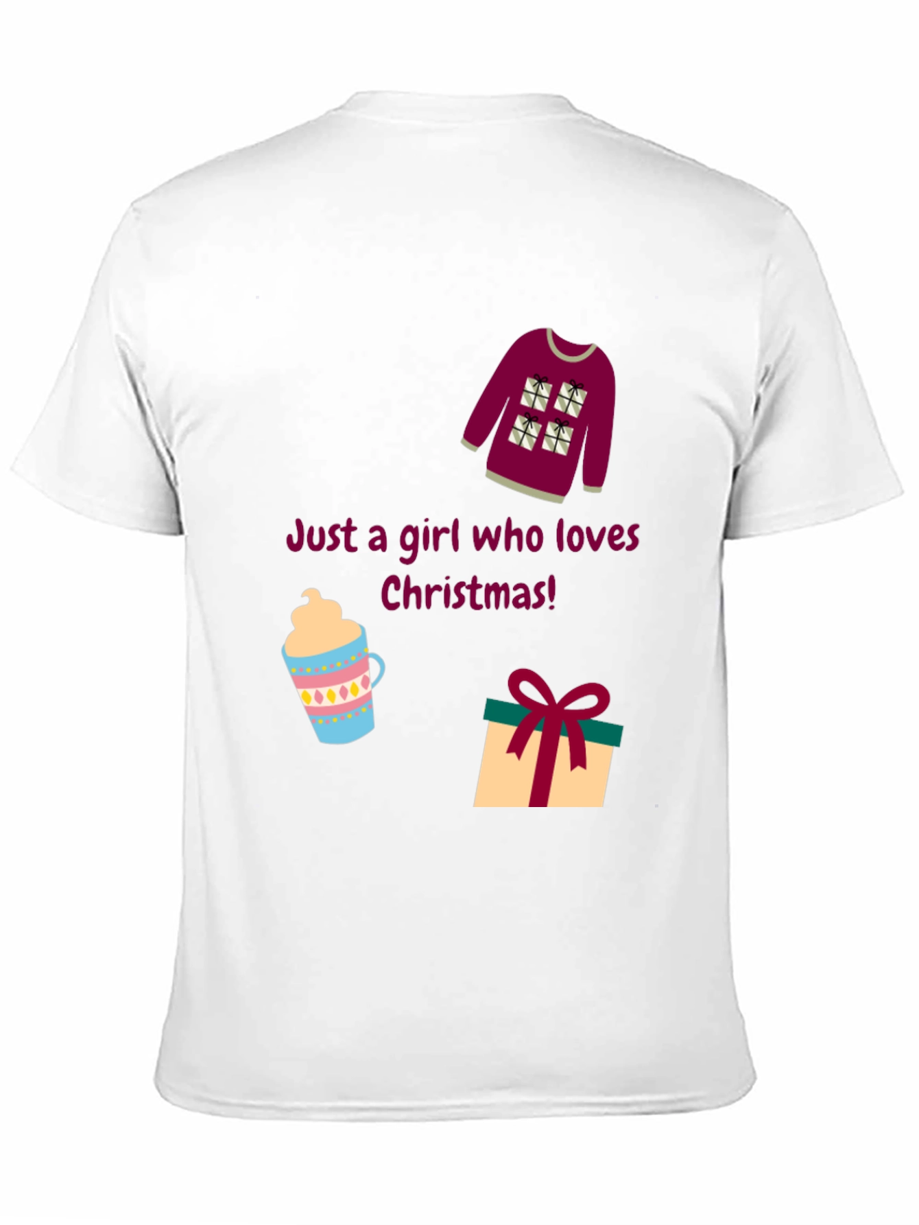 Christmas Lover Graphic Tee - Holiday Style