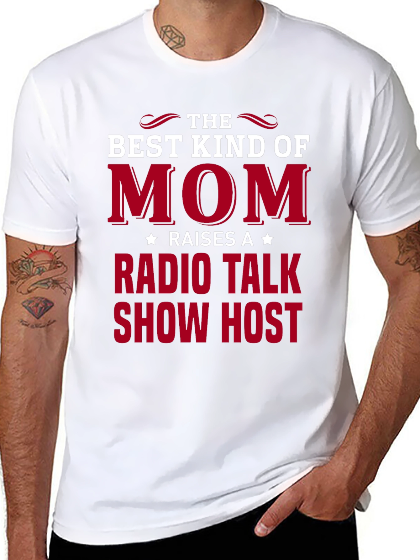 Best Mom Radio Talk Show Host T-Shirt