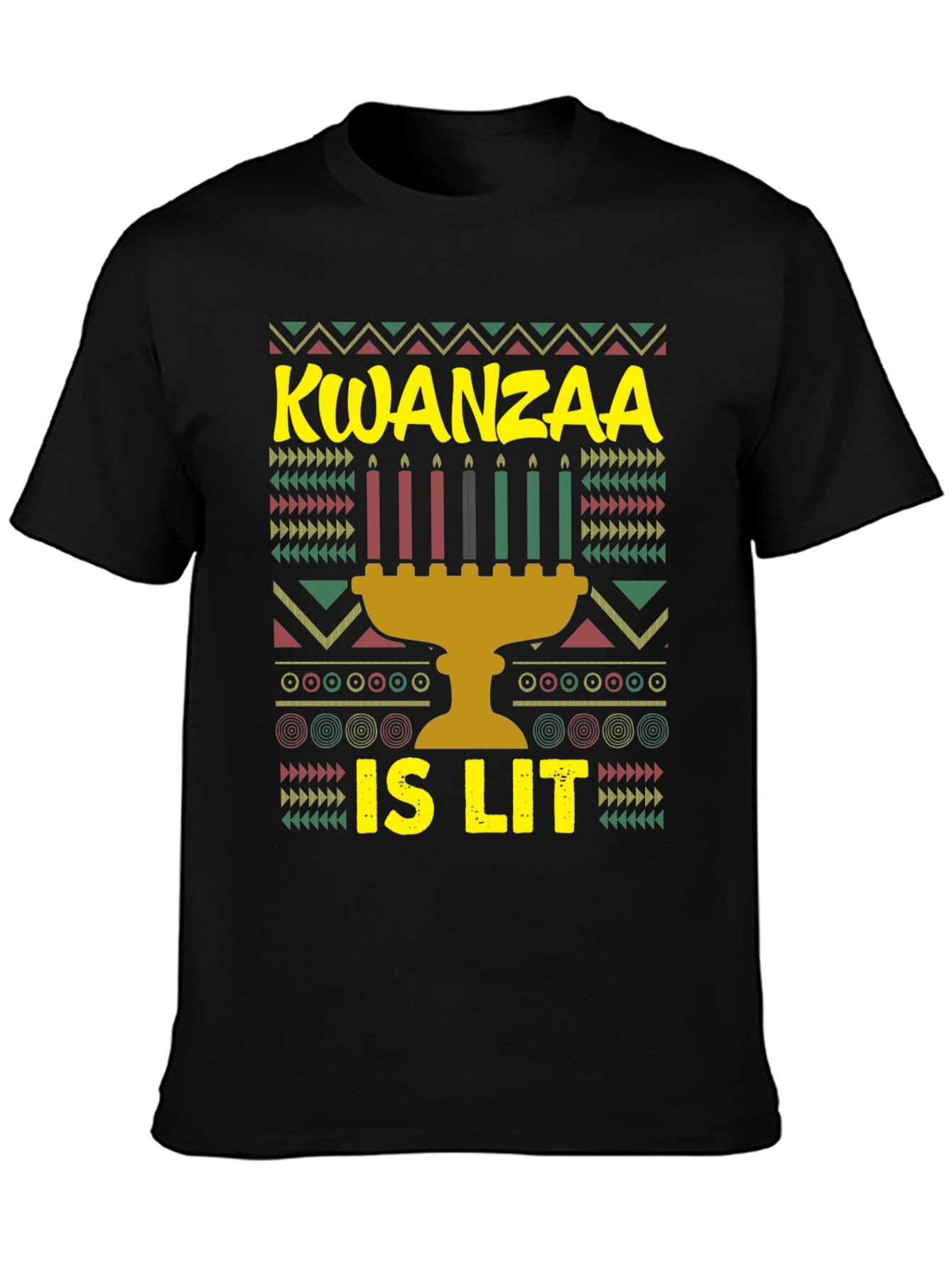 Kwanzaa Is Lit Graphic Tee