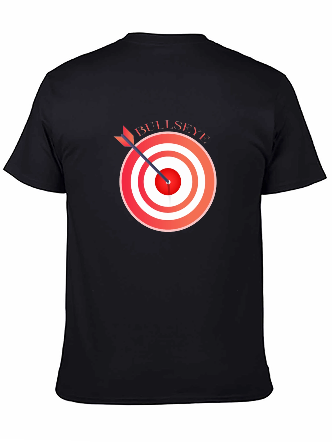 Bullseye Arrow T-Shirt - Black