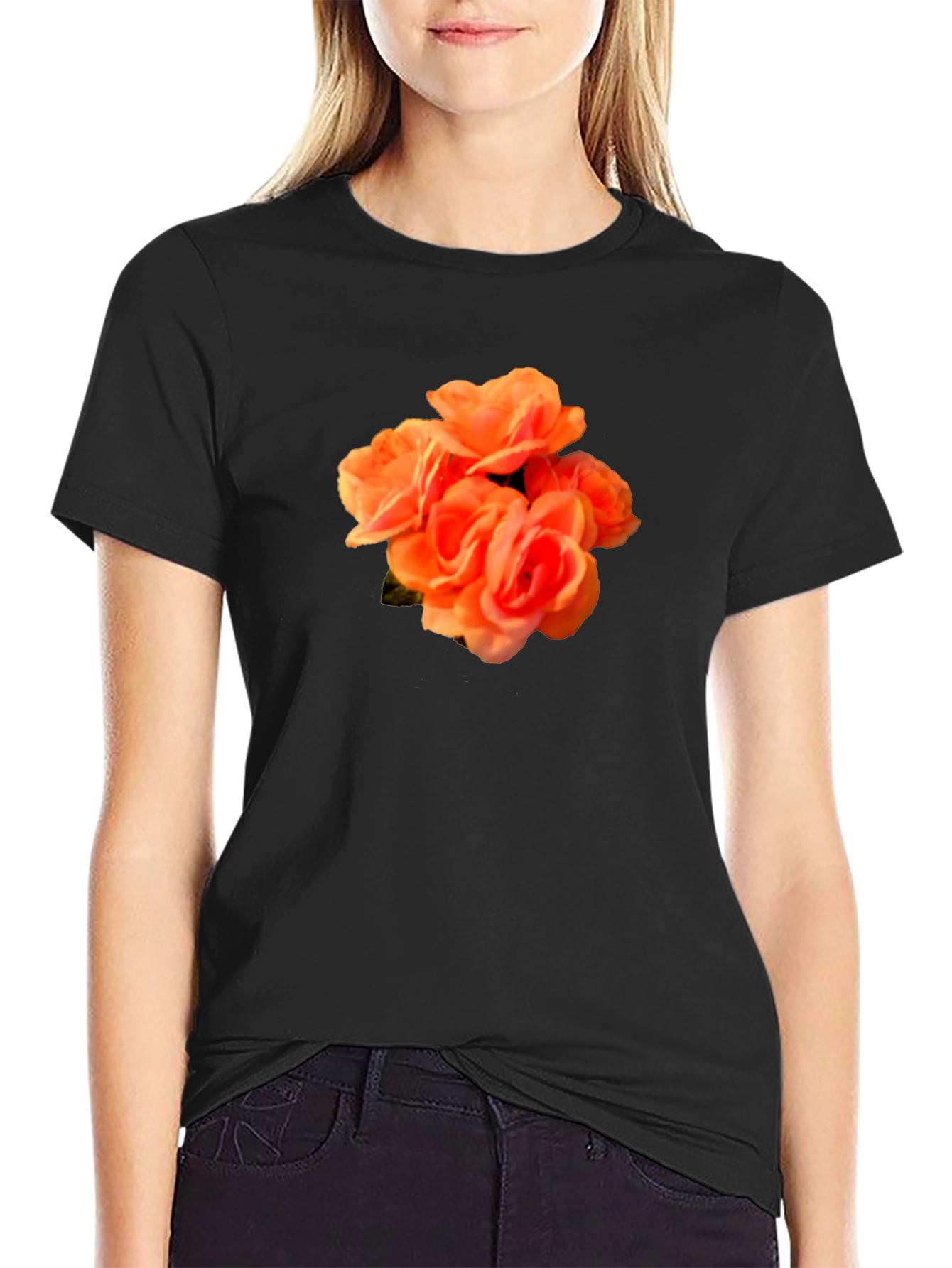 Floral Print Tee - Stylish Comfort