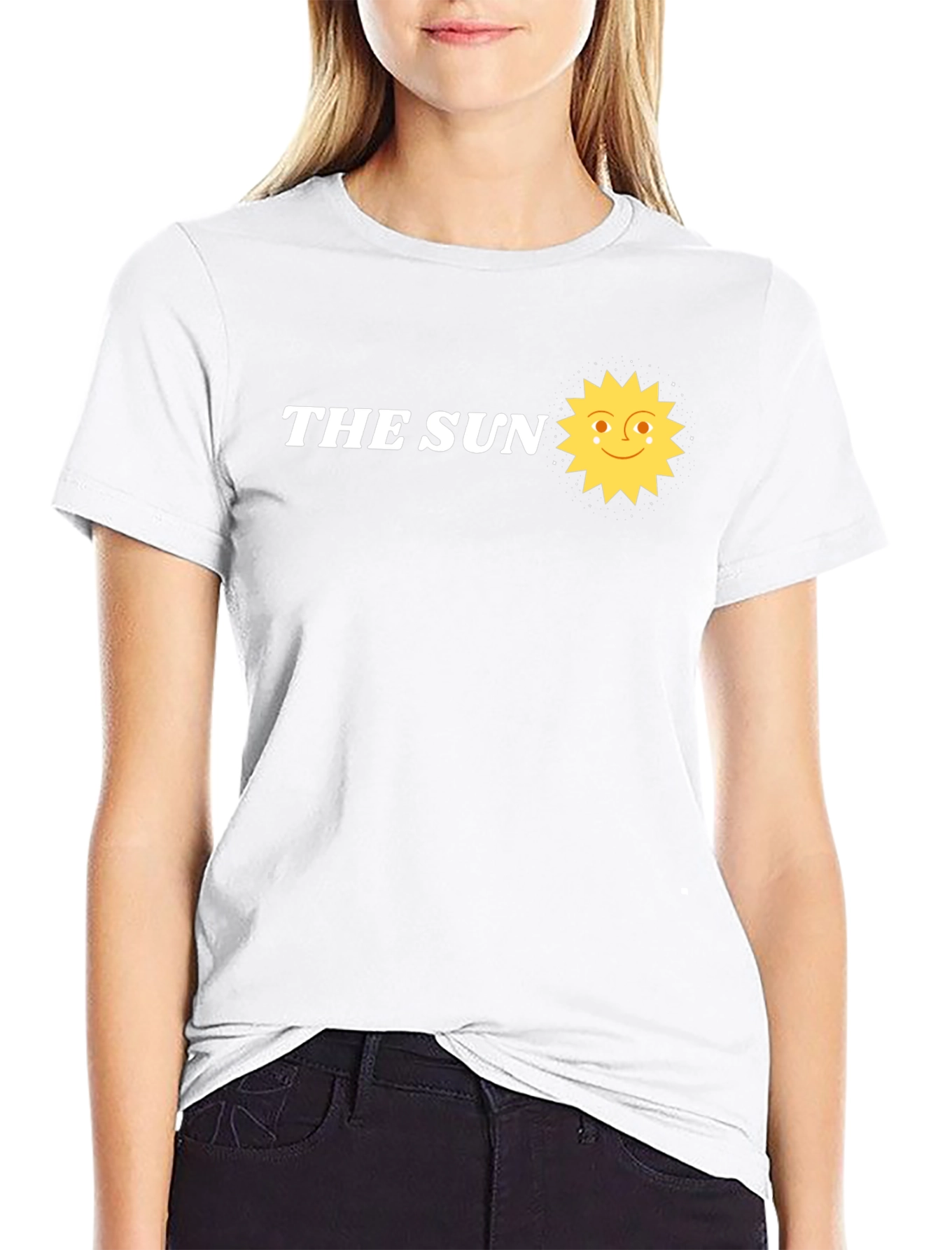 The Sun Graphic Tee - Soft Cotton Blend T-Shirt