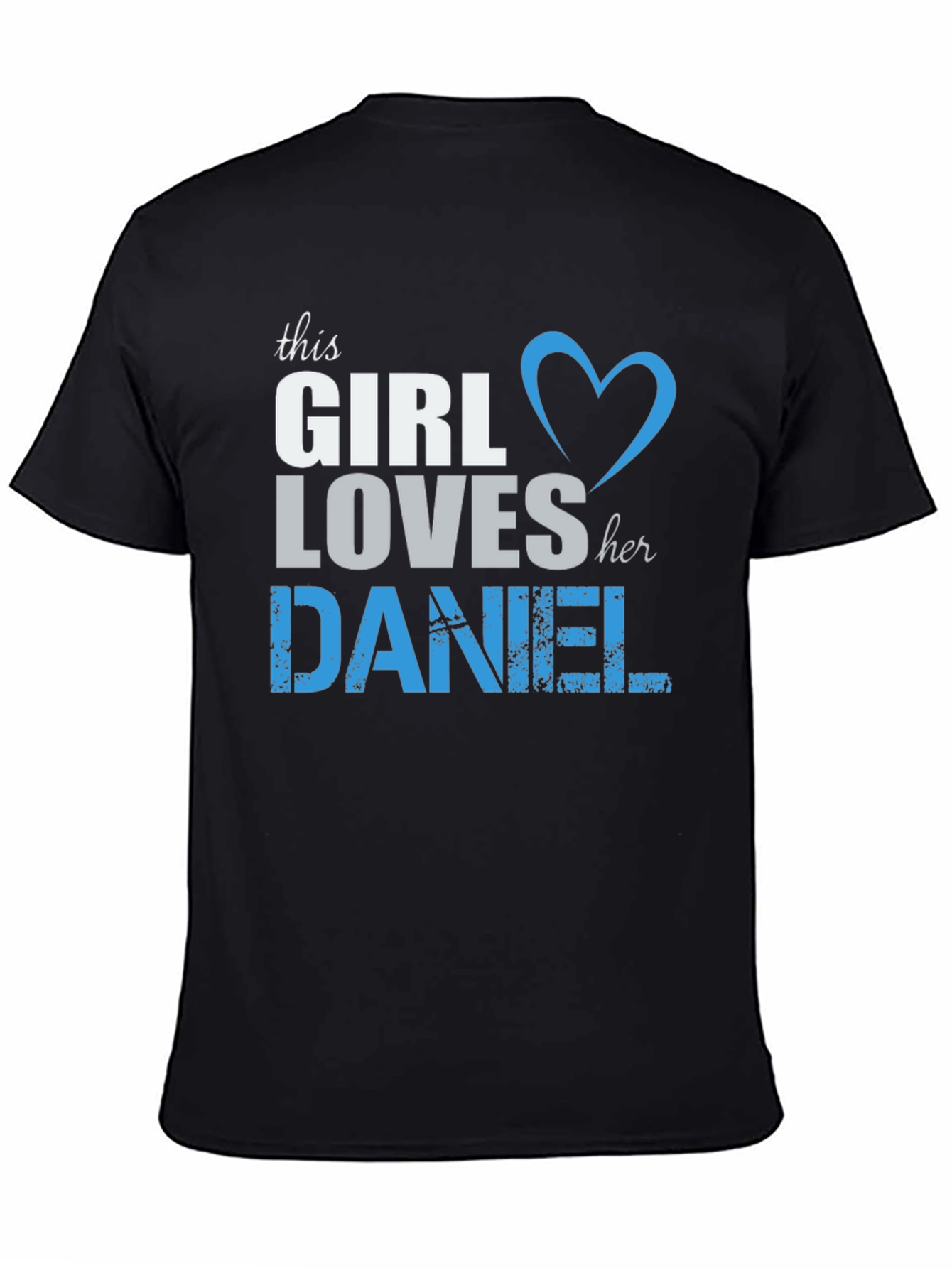 This Girl Loves Her Daniel T-Shirt