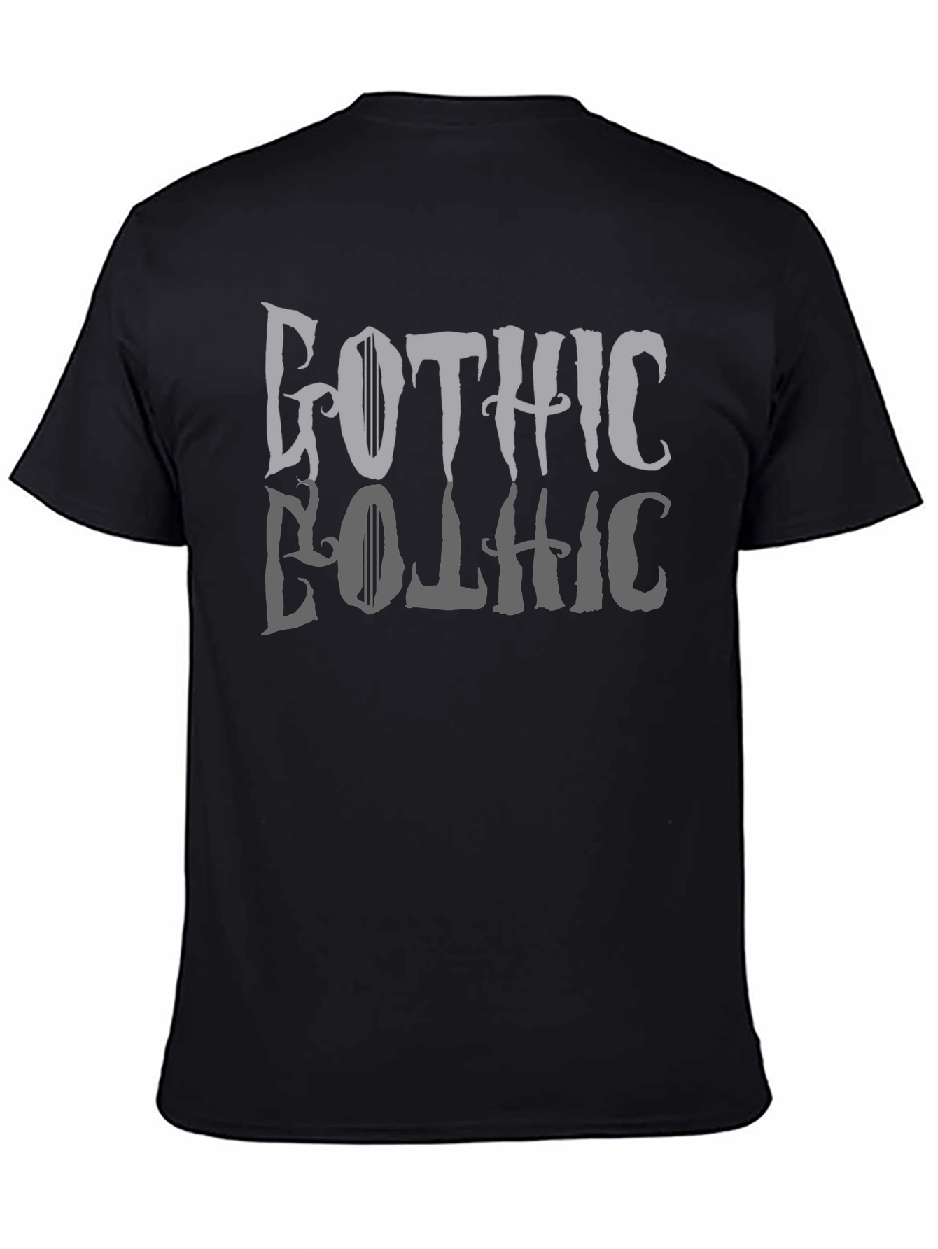Gothic Style Mens Graphic Tee