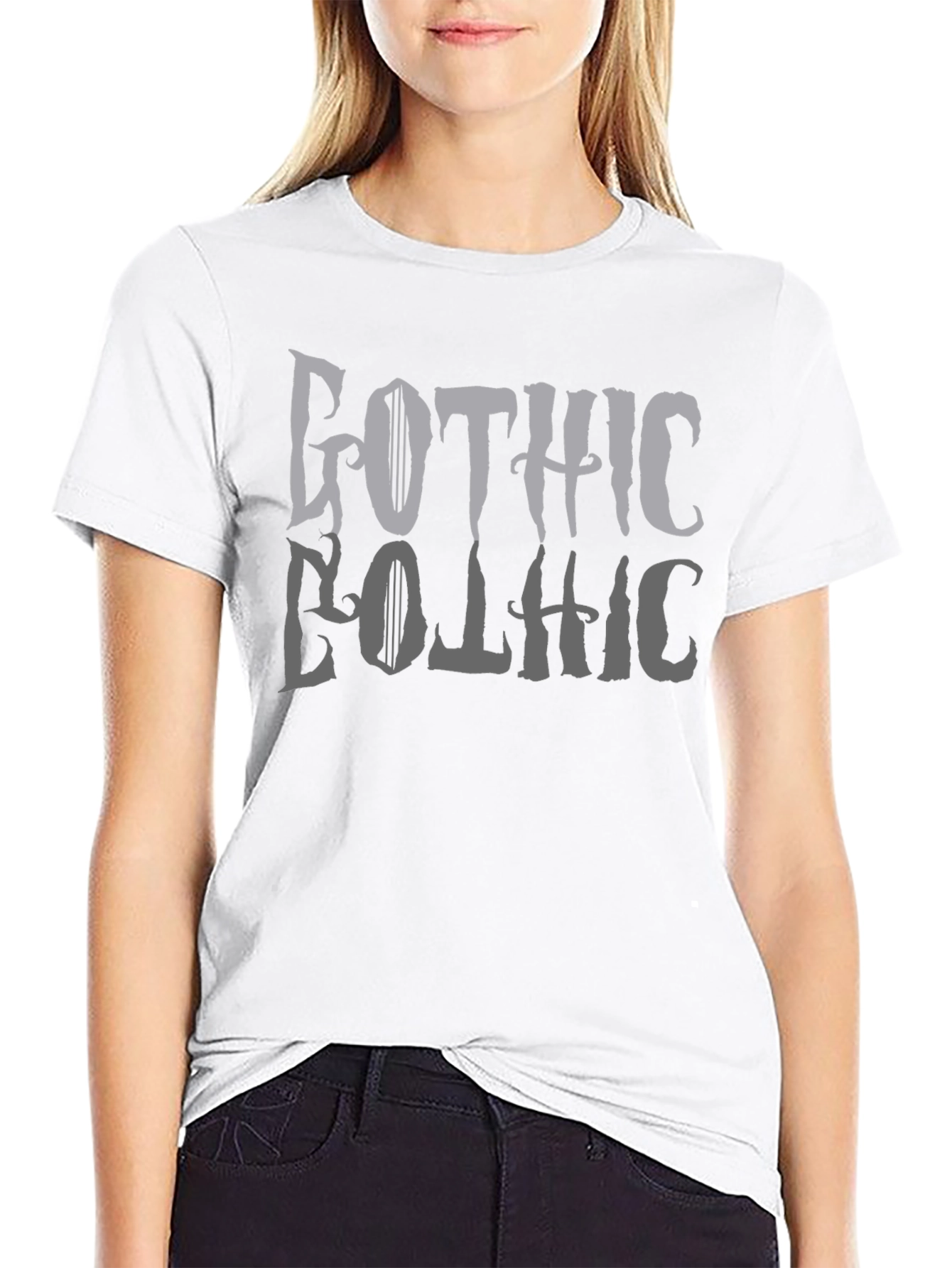 Gothic Style Mens Graphic Tee