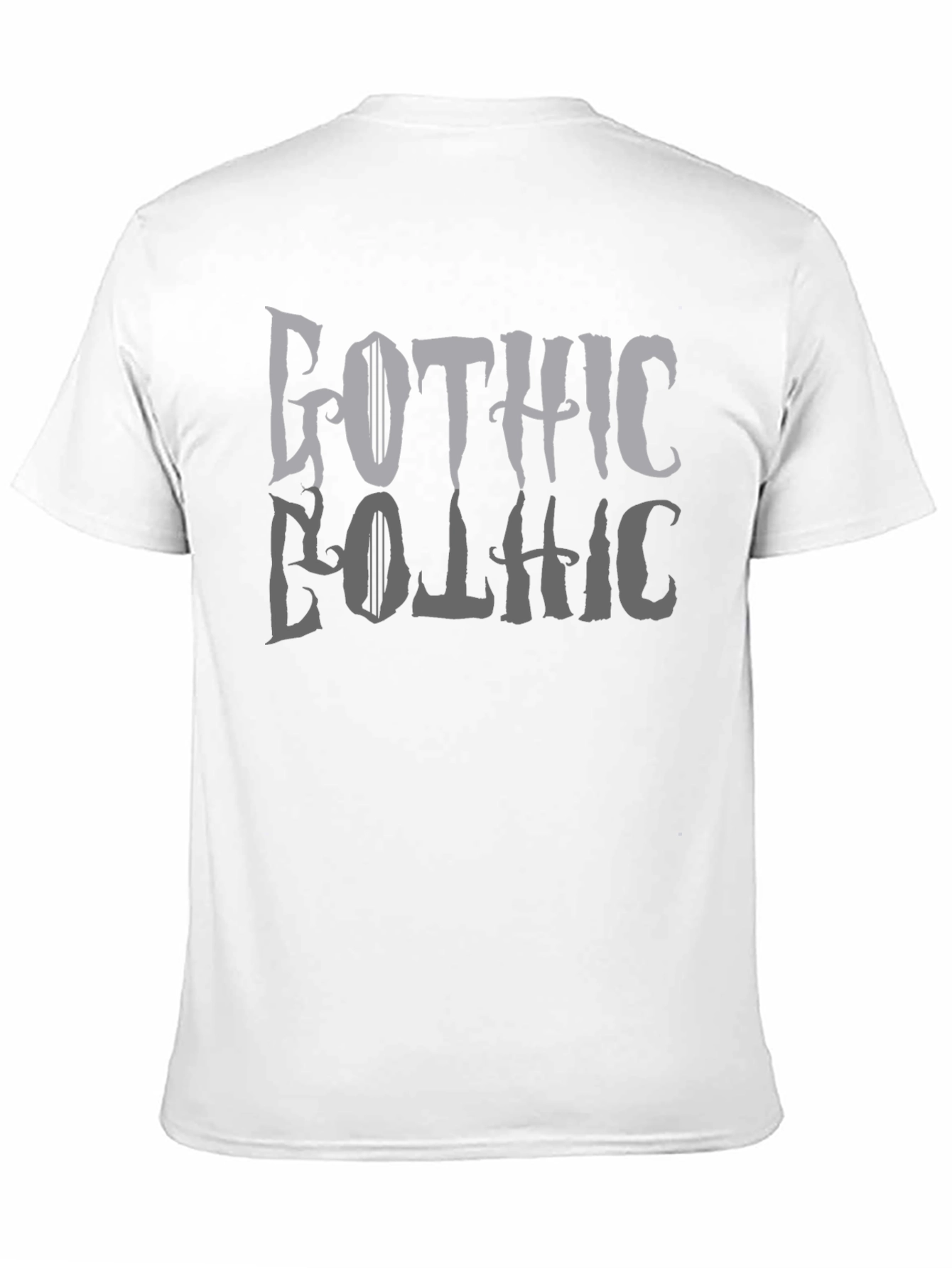 Gothic Style Mens Graphic Tee
