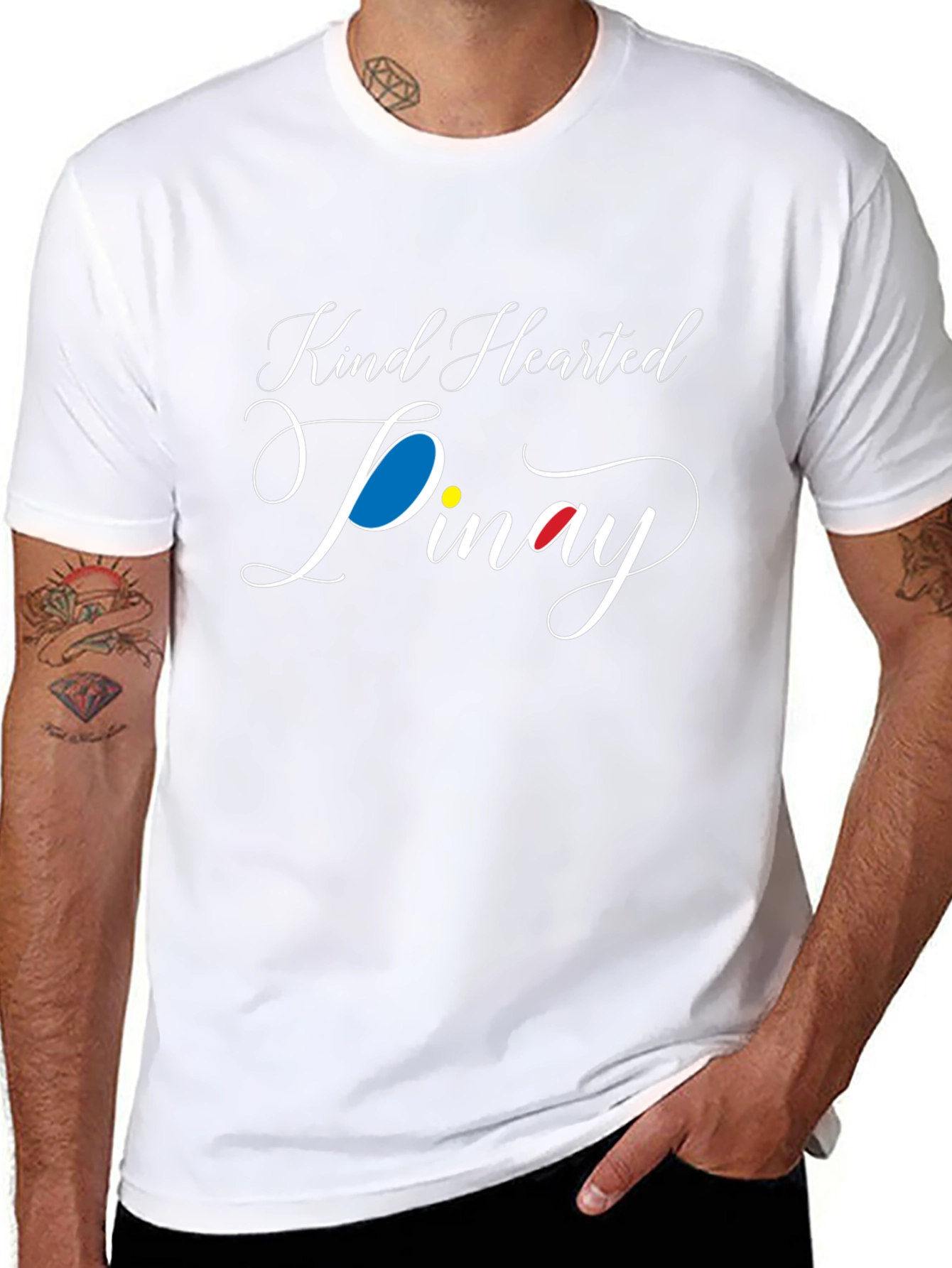 Kind Hearted Pinay Black T-Shirt