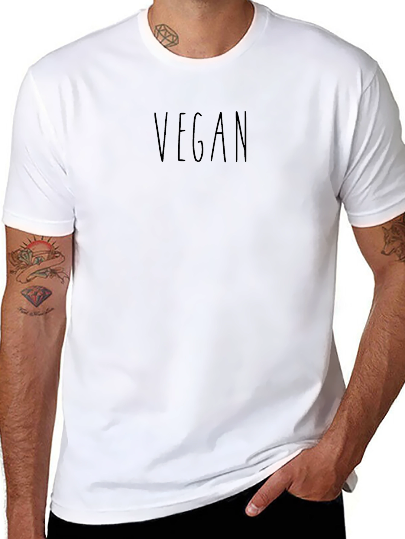 Vegan T-Shirt - Stylish Ethical Fashion