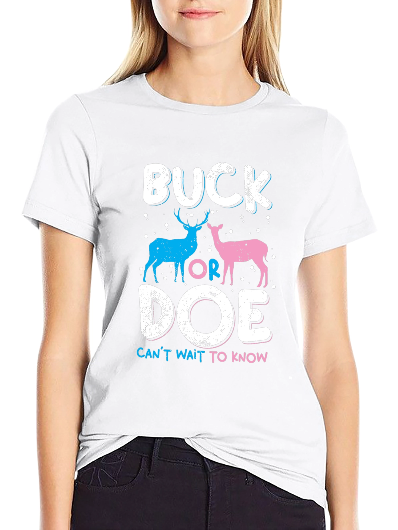 Buck or Doe Gender Reveal T-Shirt