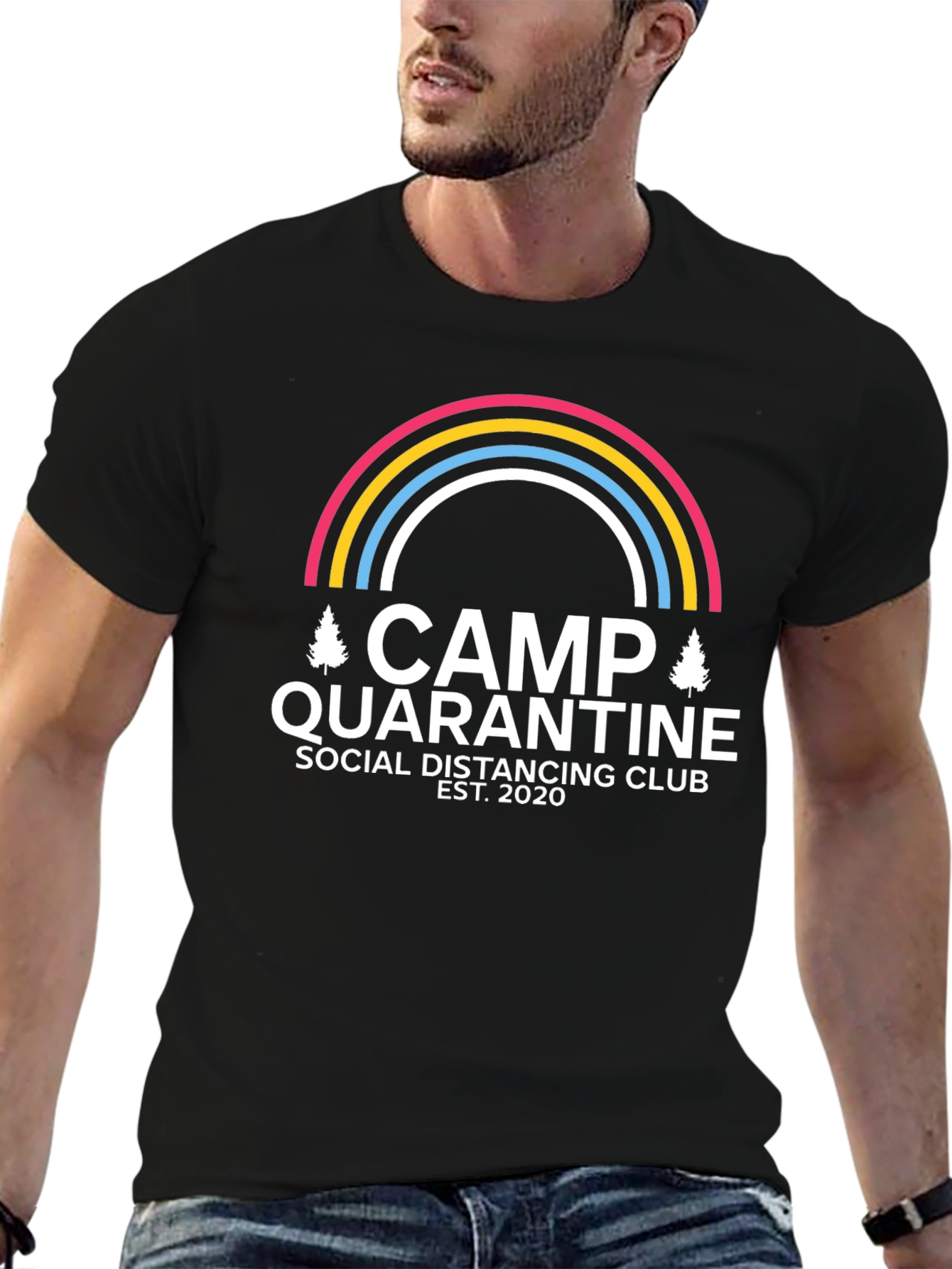 Camp Quarantine T-Shirt - Social Distancing Club