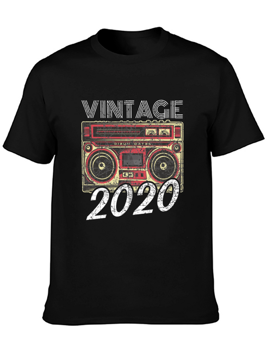 Vintage 2020 Boombox T-Shirt