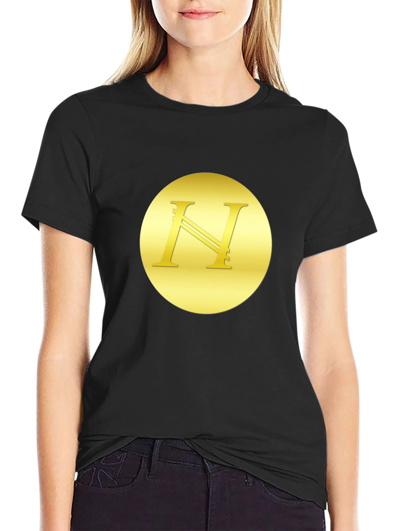 Golden N Black T-Shirt