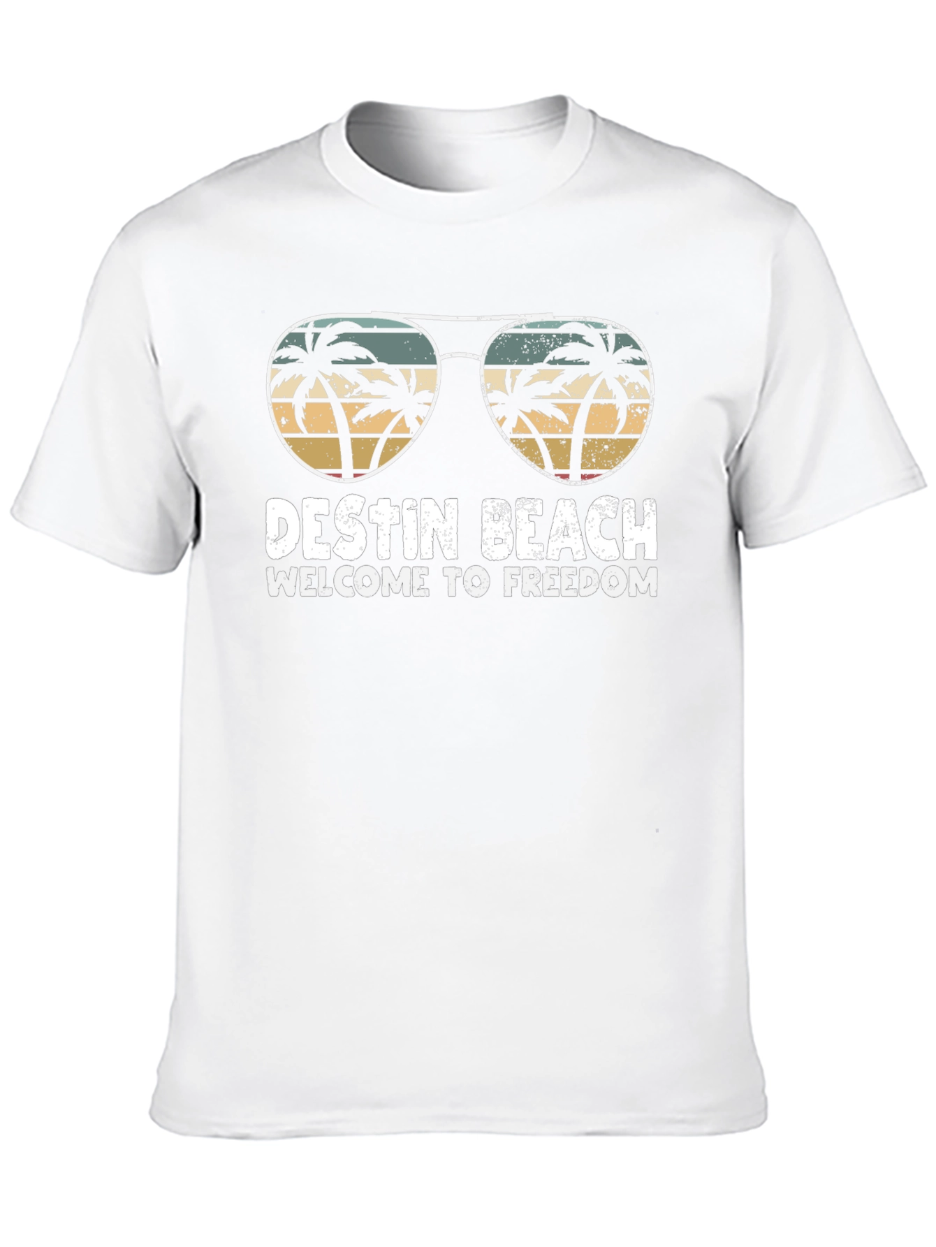 Destin Beach Sunglasses Graphic T-Shirt