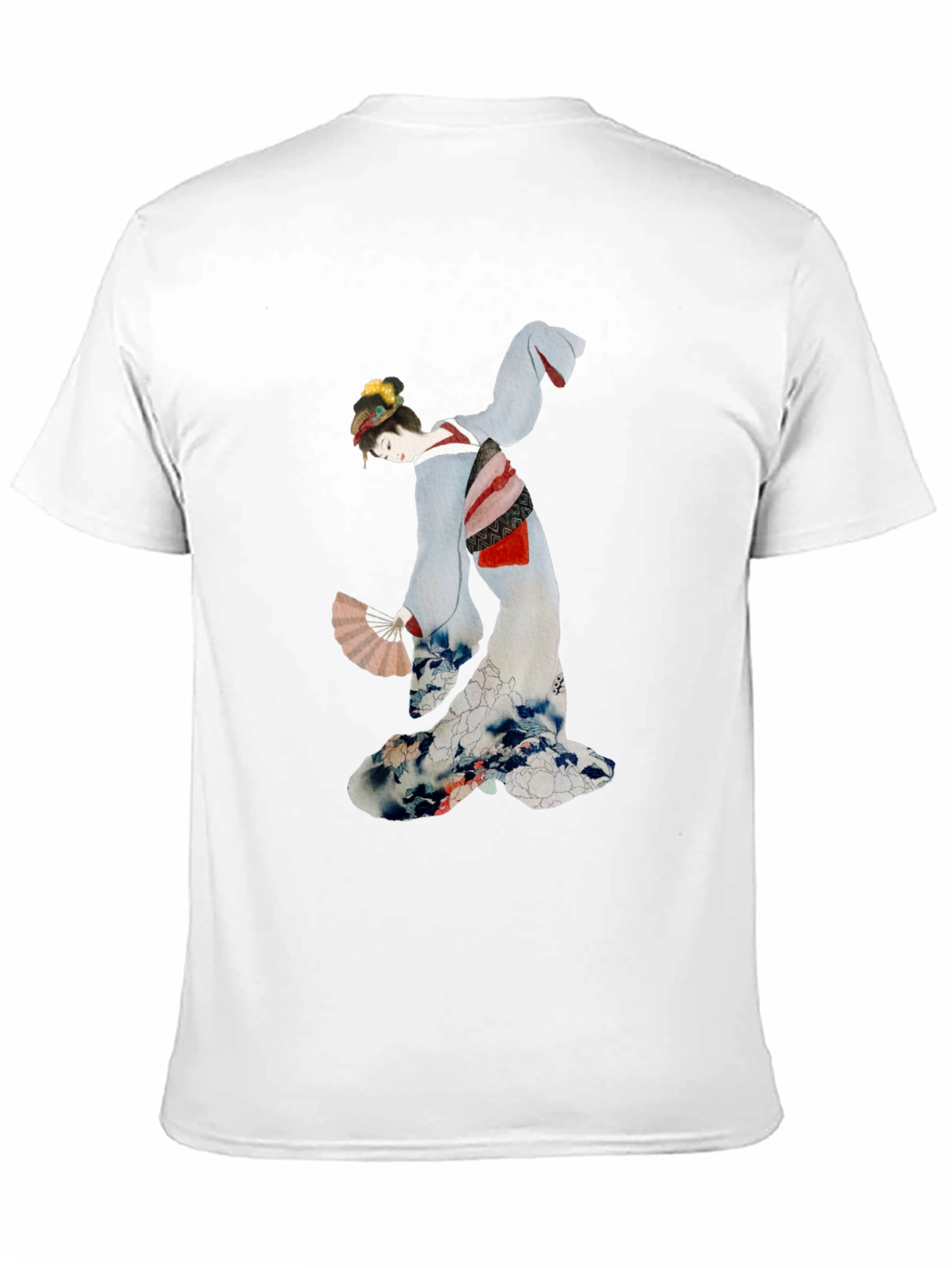 Geisha Graphic Tee - Unique Japanese Art Shirt