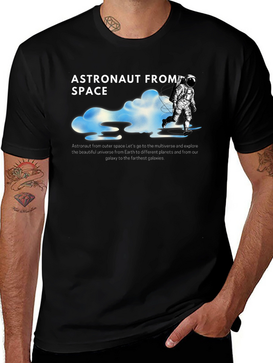 Astronaut From Space Graphic T-Shirt