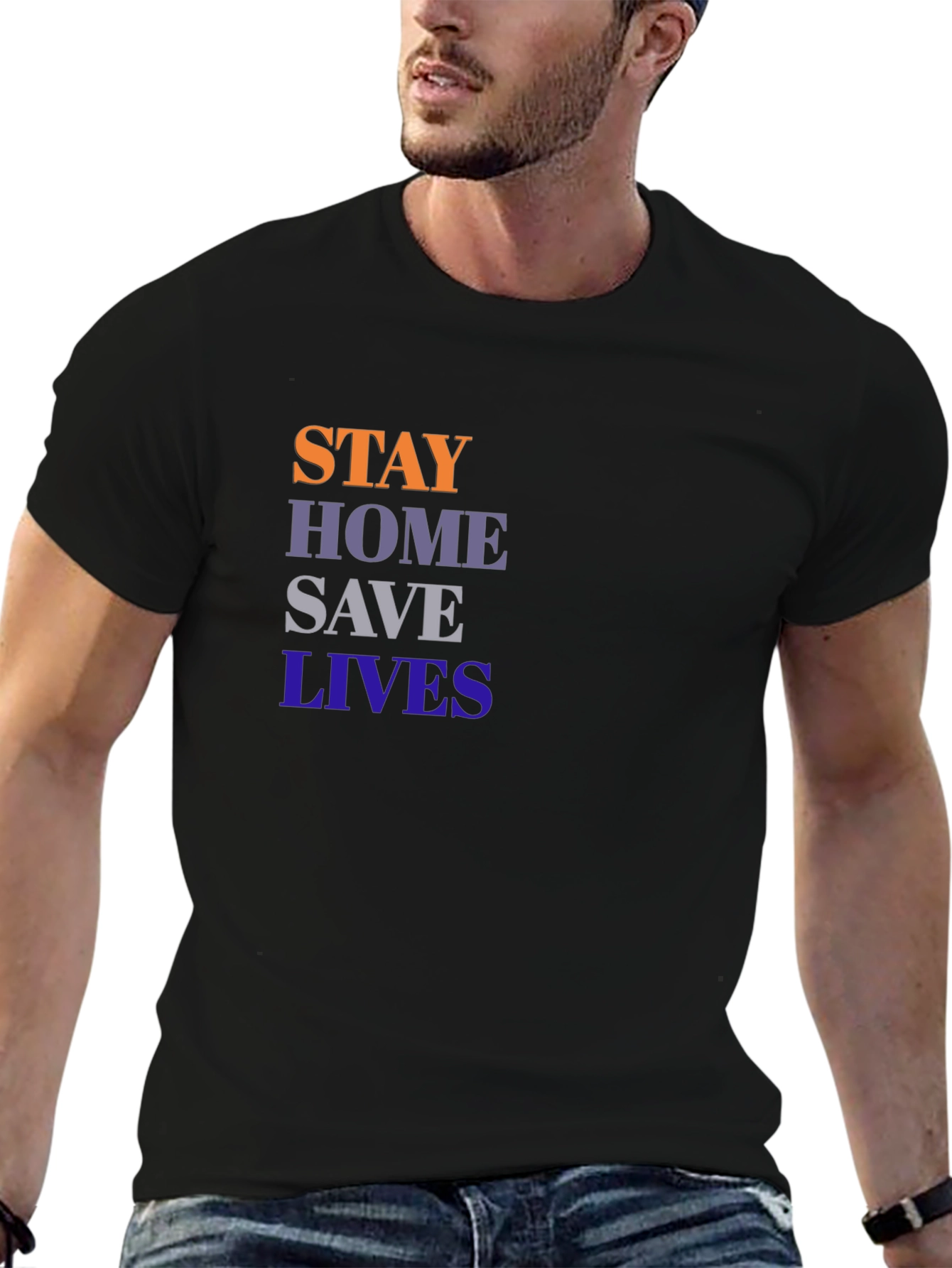 Stay Home Save Lives T-Shirt