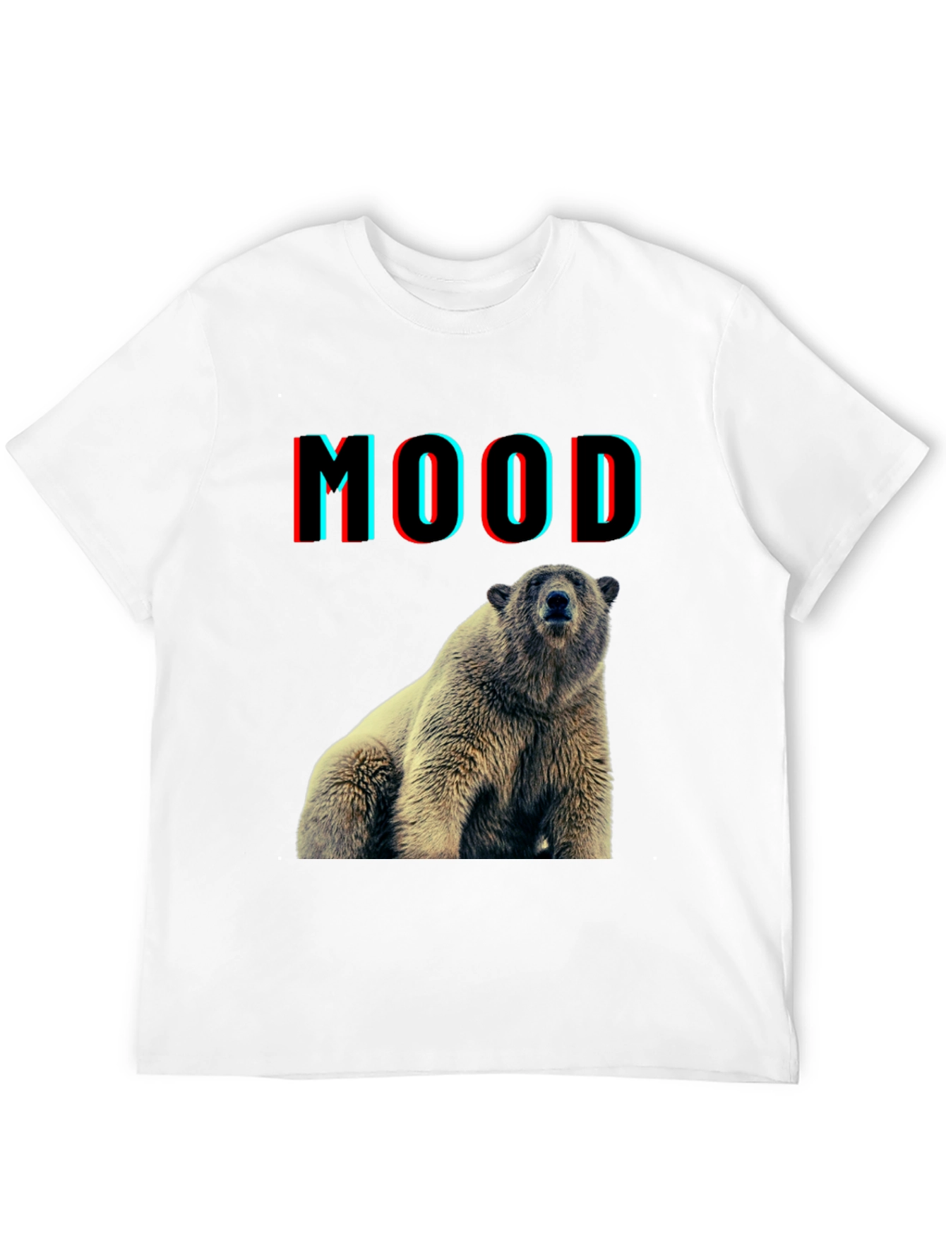 Bear Mood Graphic T-Shirt