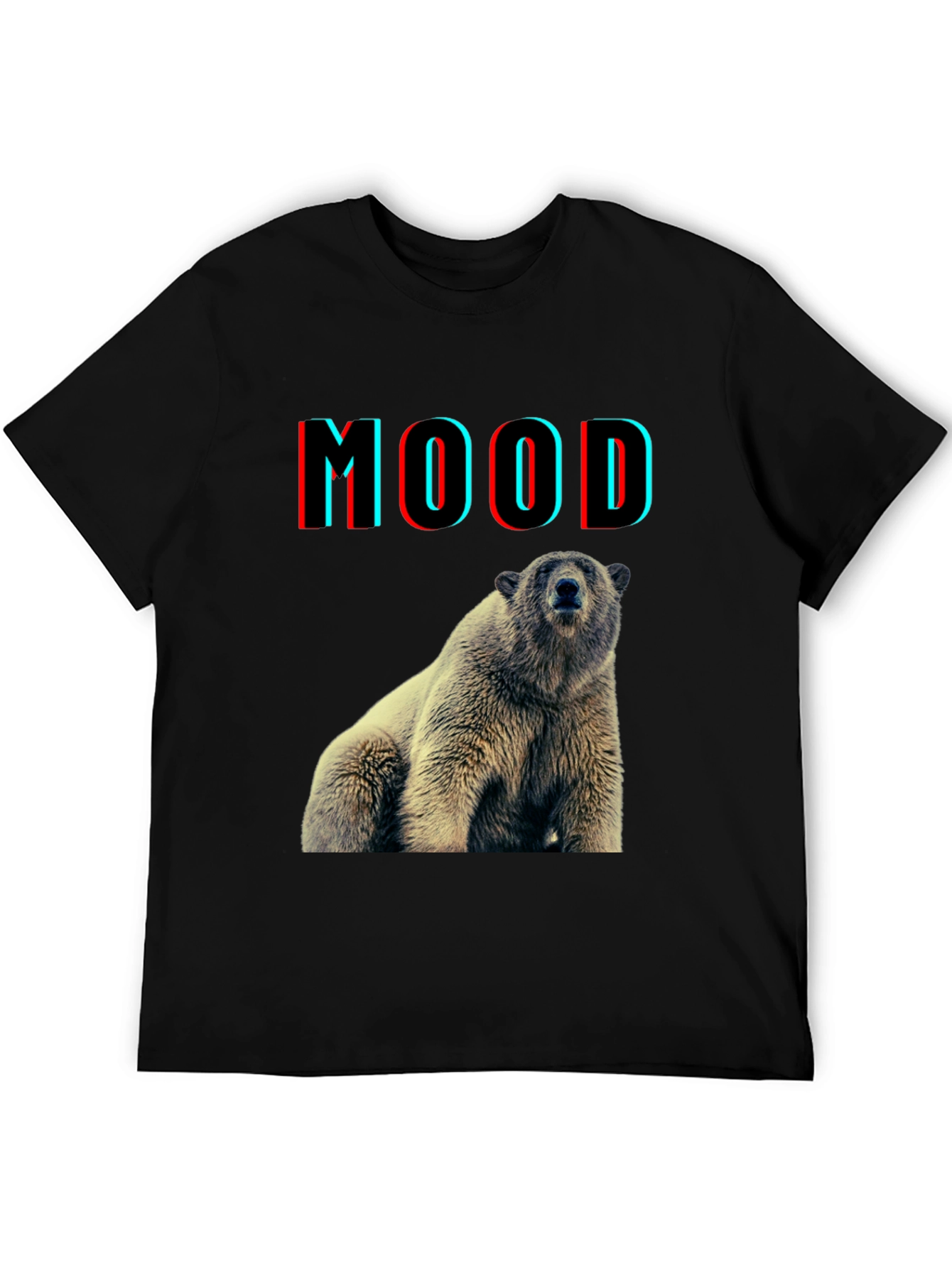 Bear Mood Graphic T-Shirt