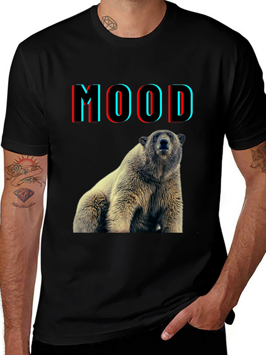 Bear Mood Graphic T-Shirt