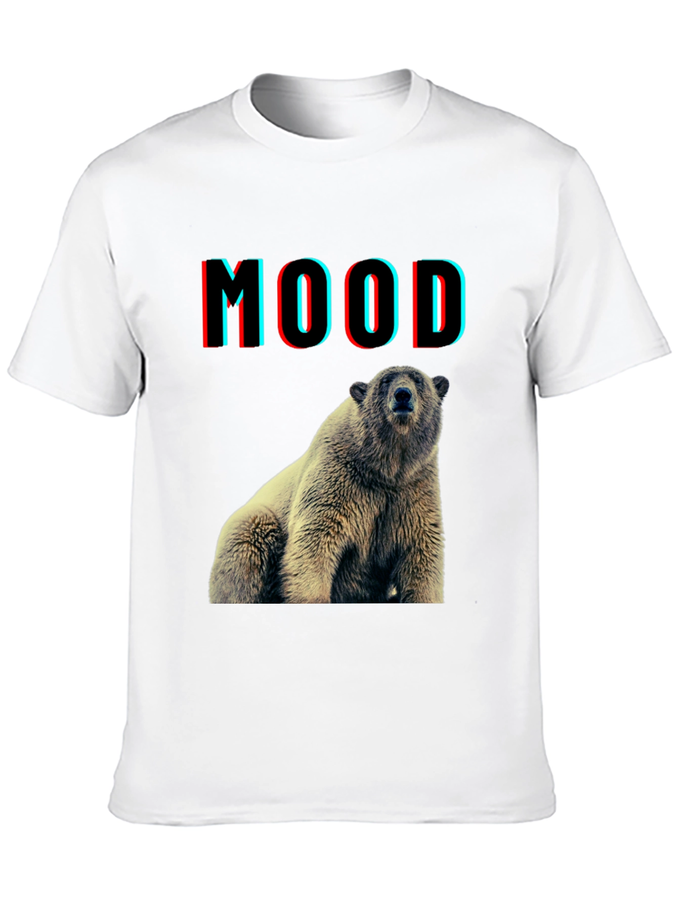Bear Mood Graphic T-Shirt