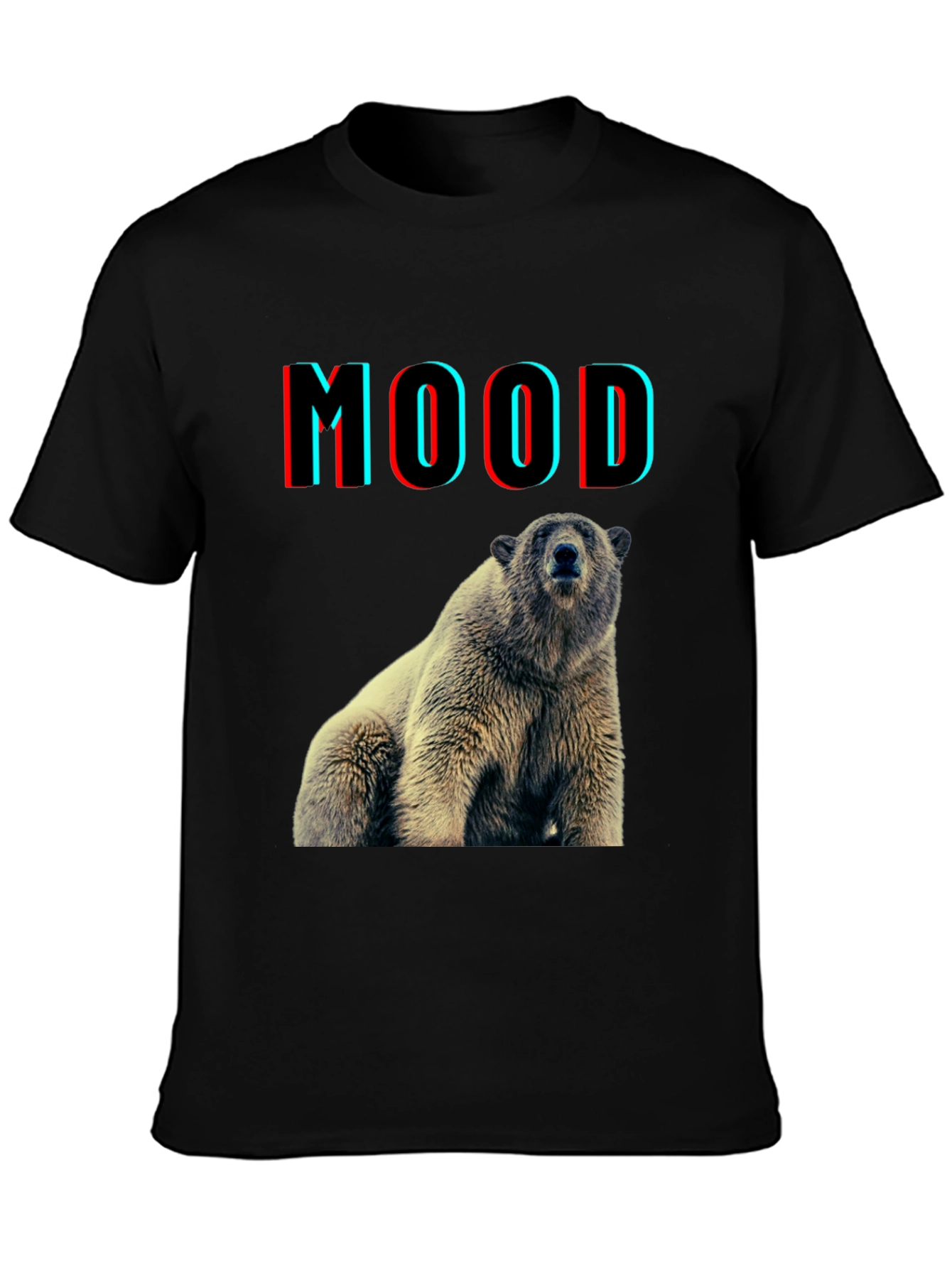 Bear Mood Graphic T-Shirt