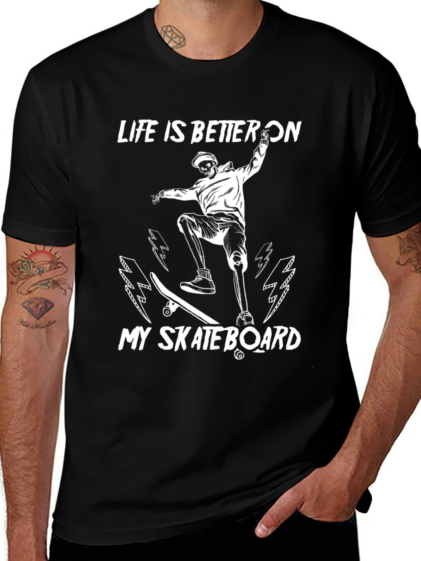 Life is Better On My Skateboard T-Shirt
