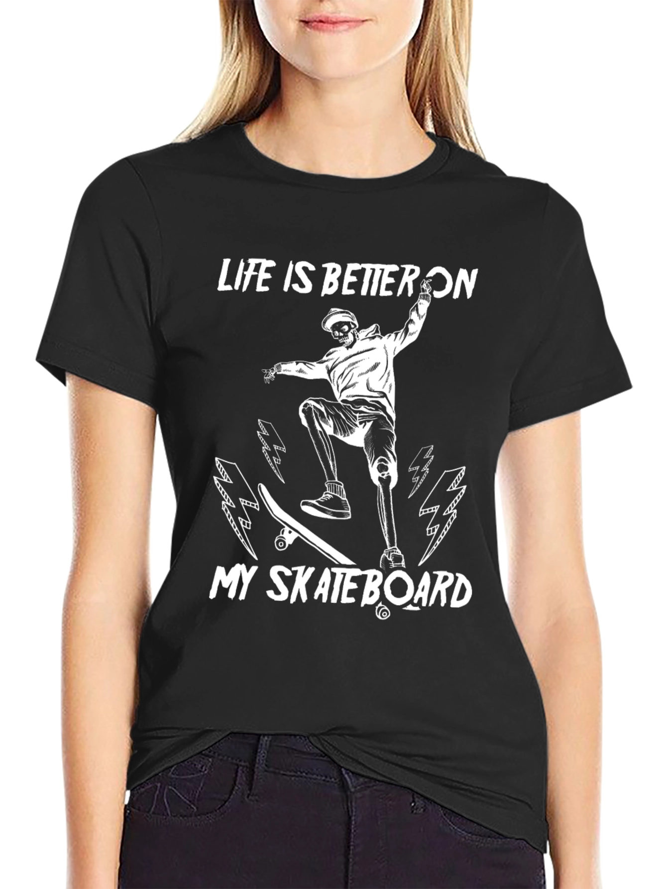 Life is Better On My Skateboard T-Shirt