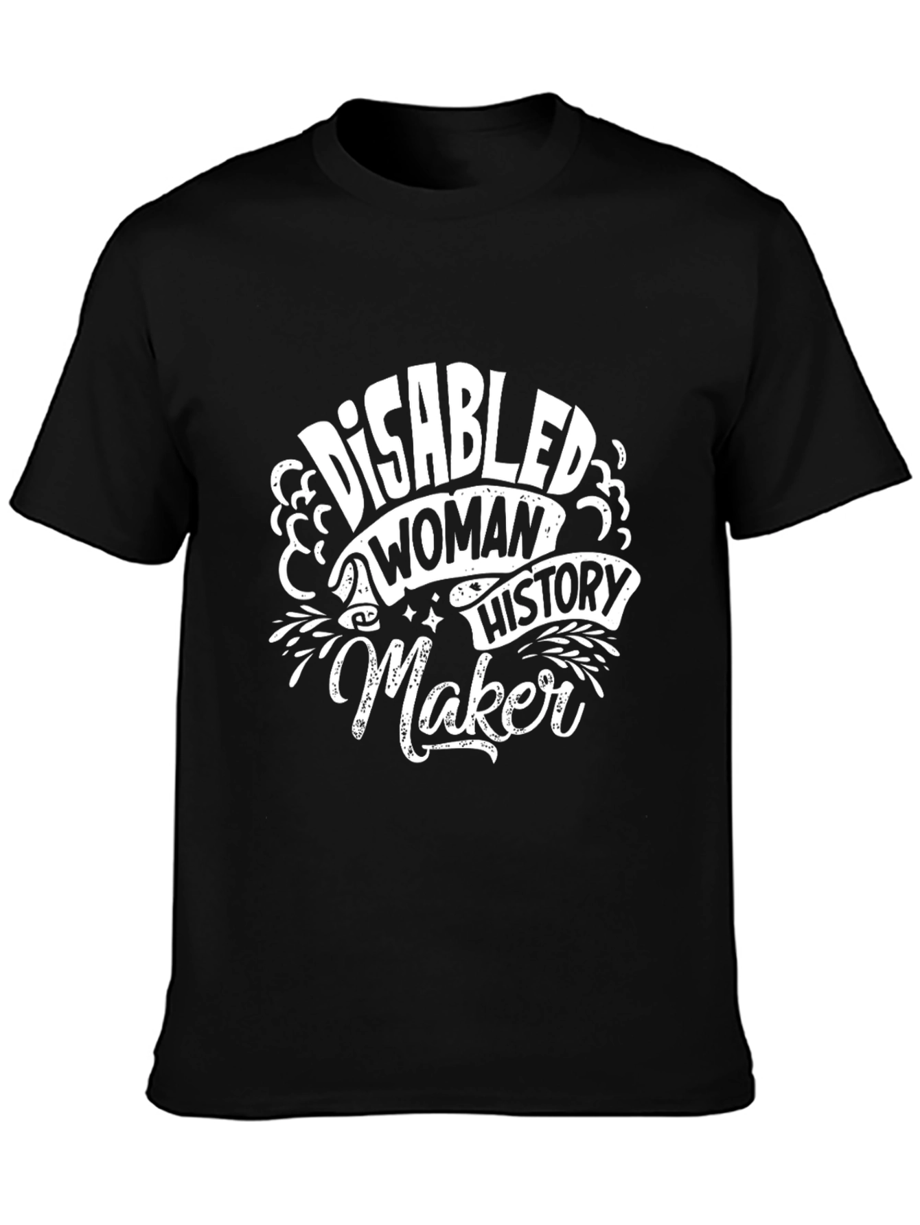 Disabled Woman History Maker Graphic Tee