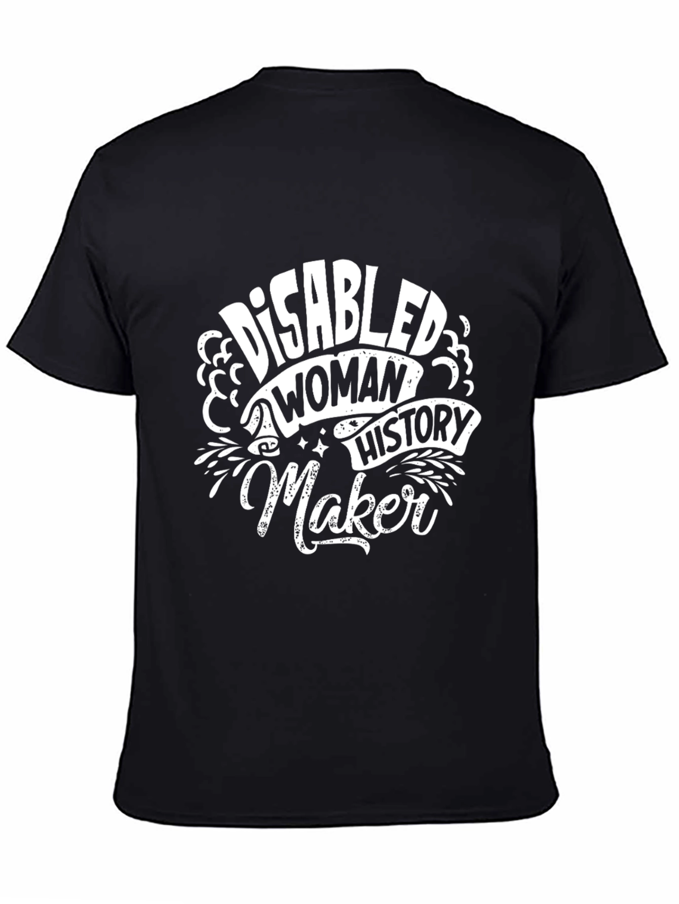 Disabled Woman History Maker Graphic Tee