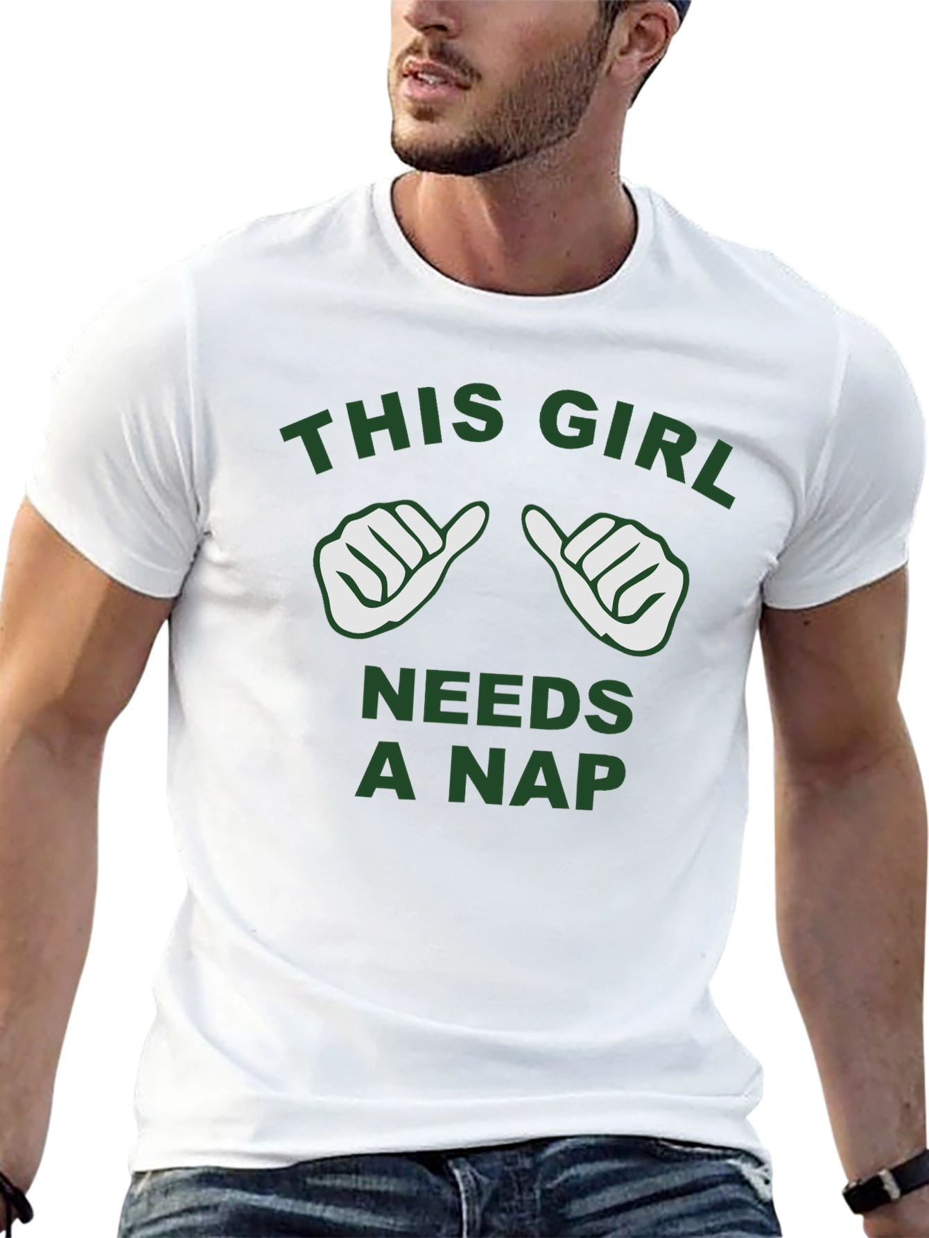 This Girl Needs a Nap Graphic T-Shirt