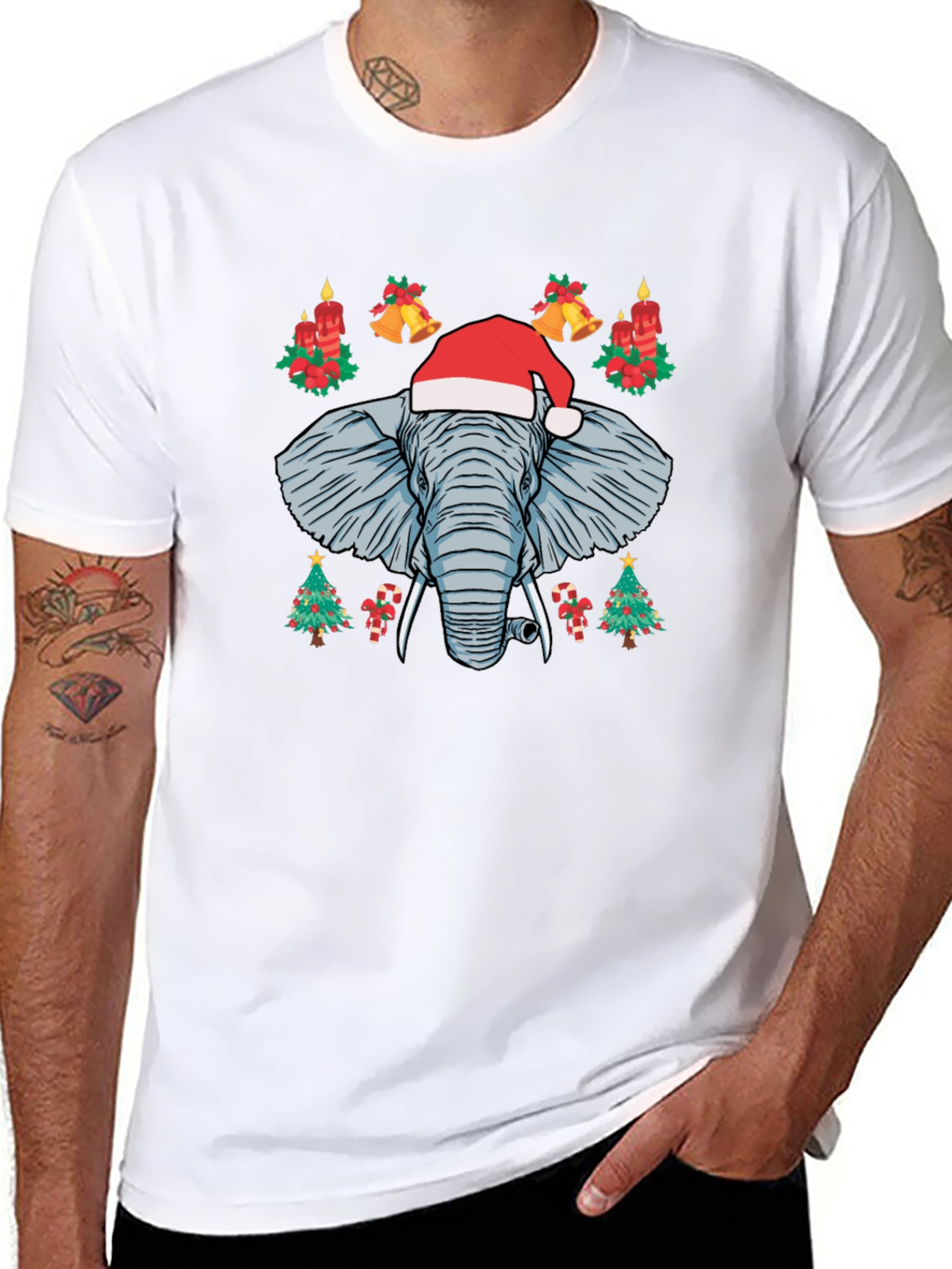Holiday Elephant T-Shirt