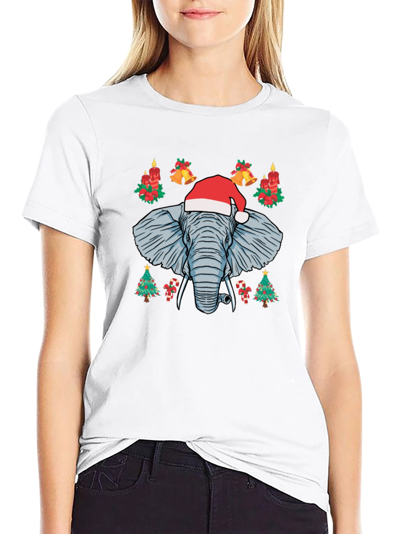 Holiday Elephant T-Shirt
