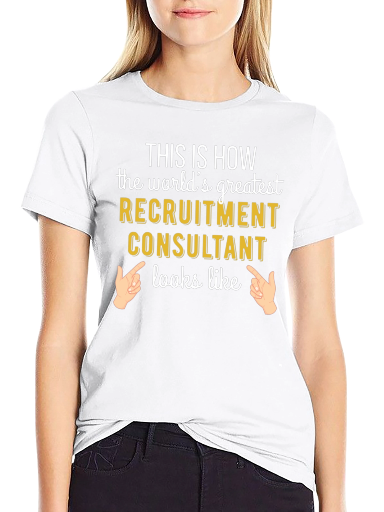 Worlds Greatest Recruitment Consultant Graphic Tee