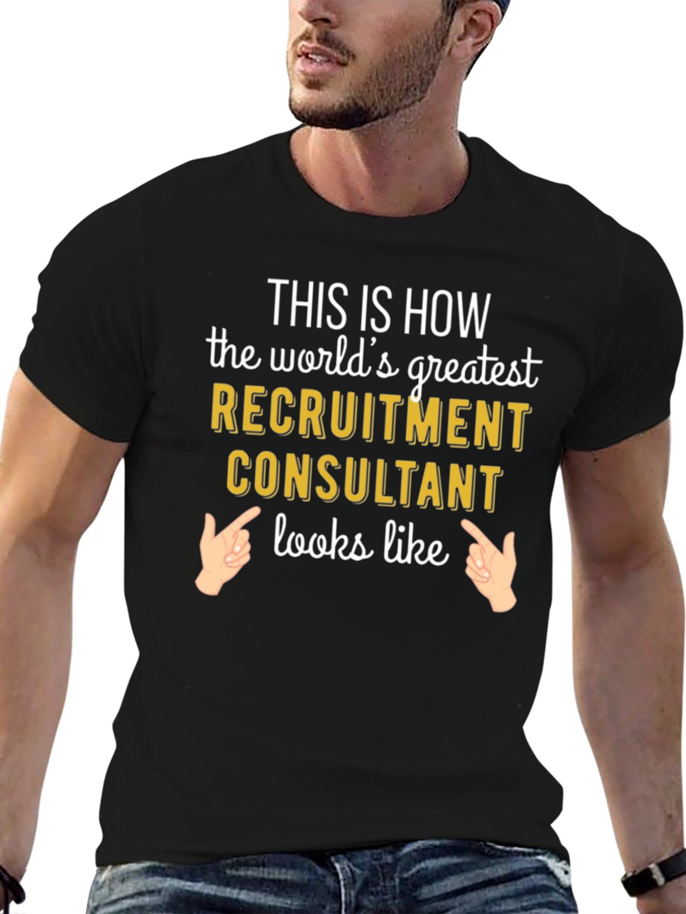Worlds Greatest Recruitment Consultant Graphic Tee