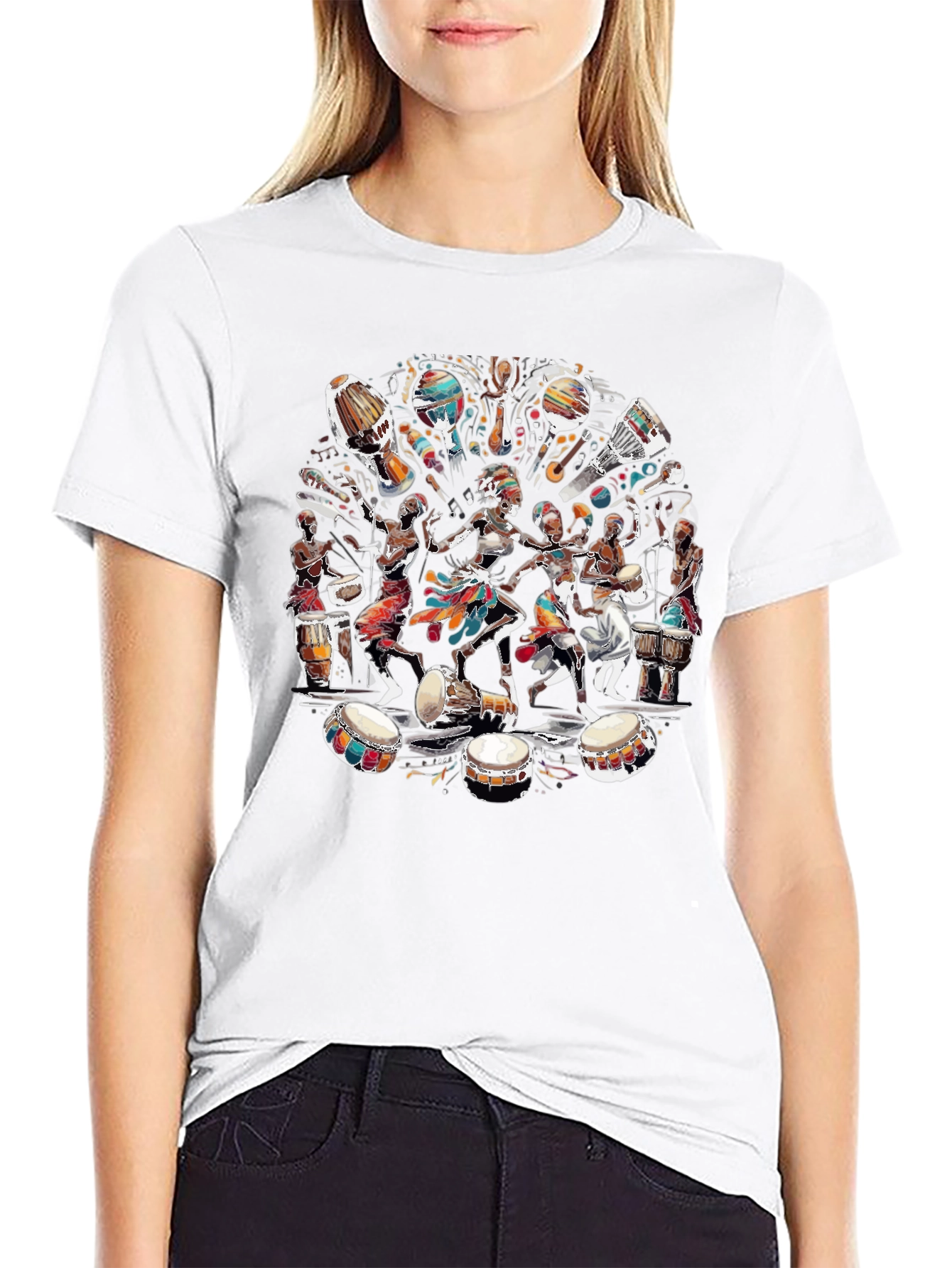 African Drumming T-Shirt